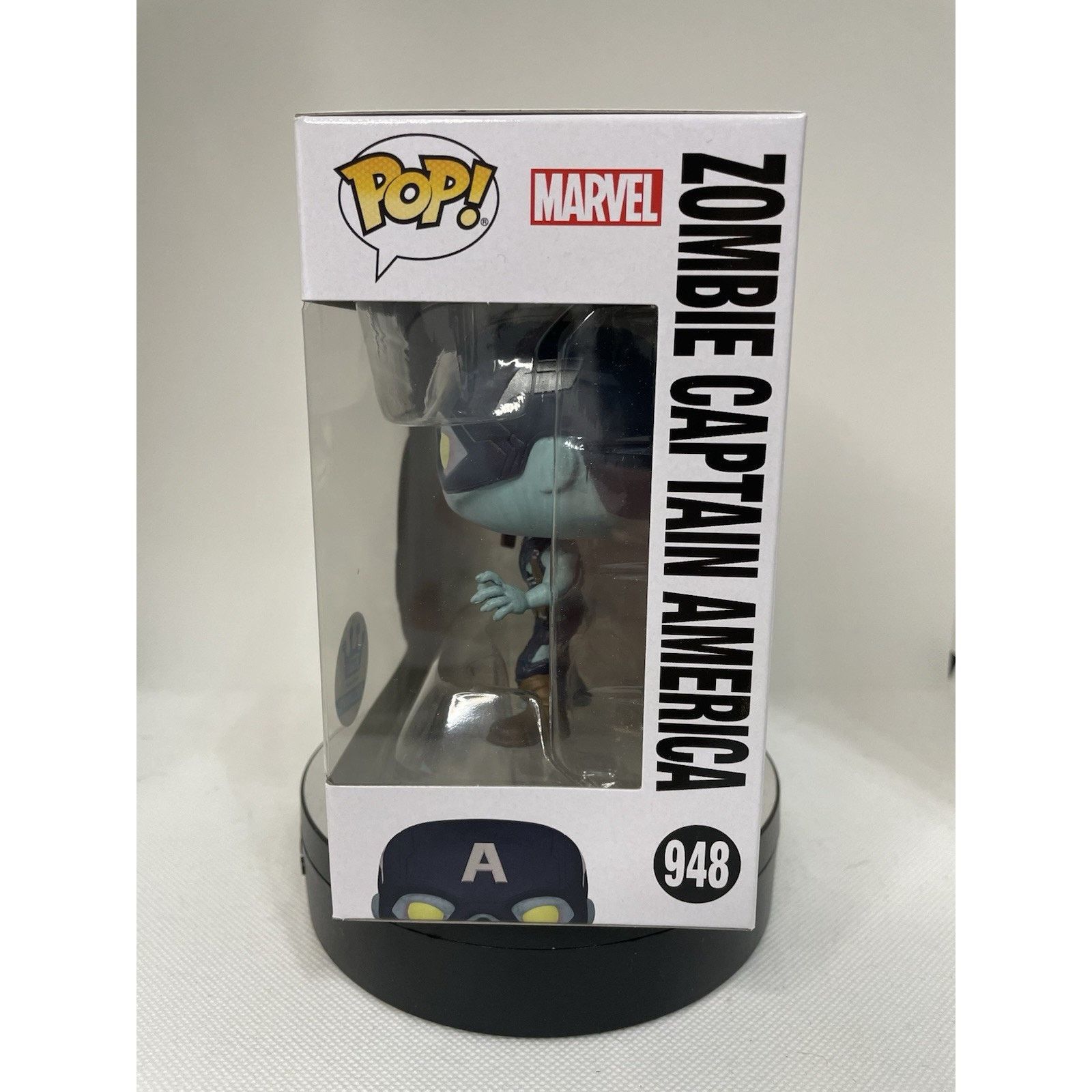 Marvel Comics Funko Pop! Zombie Captain America - Funko (Exclusive) #948 Size ONE SIZE - 3 Thumbnail