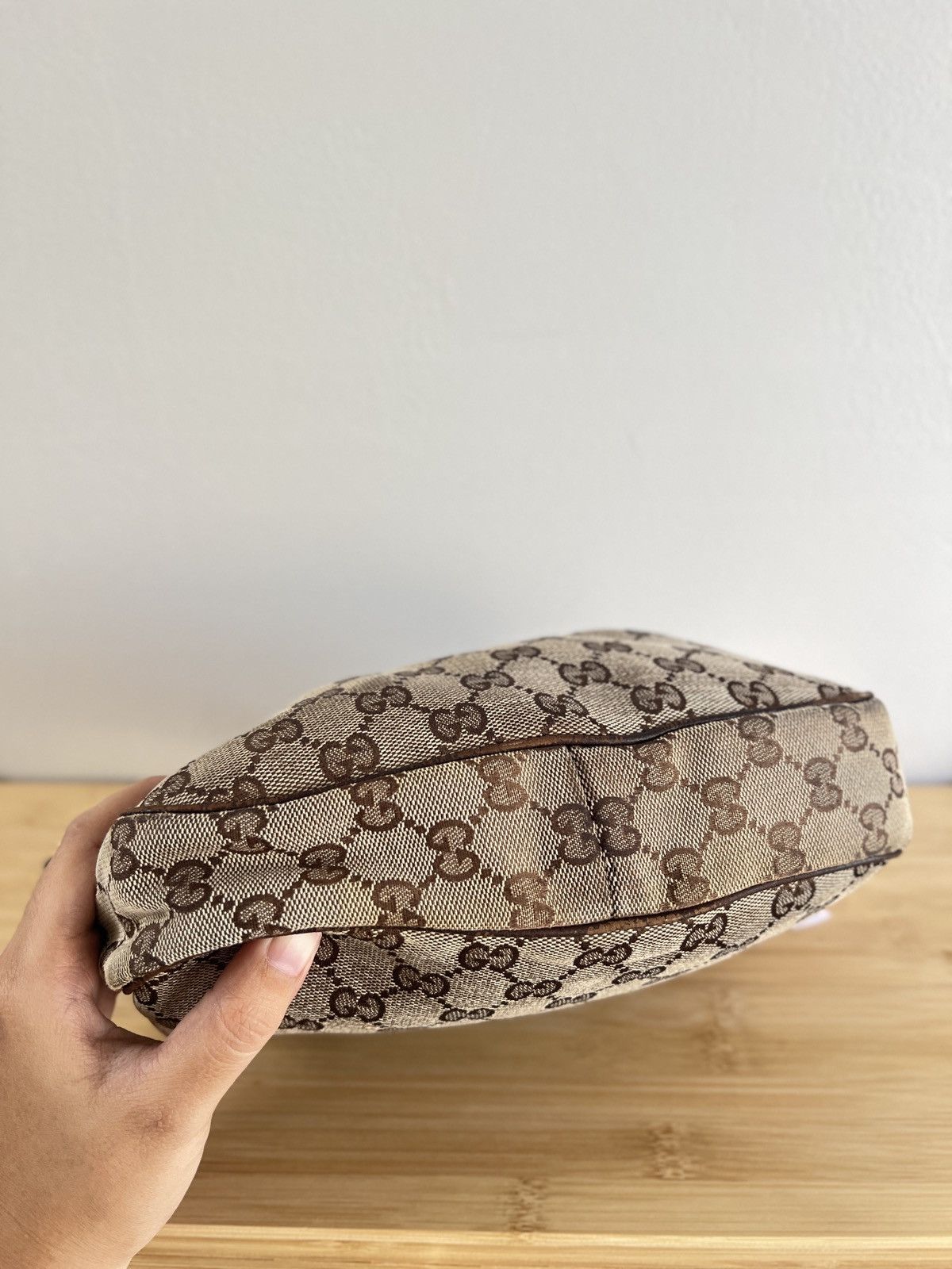 Gucci gucci vintage canvas gg shoulder bag Size ONE SIZE - 2 Thumbnail
