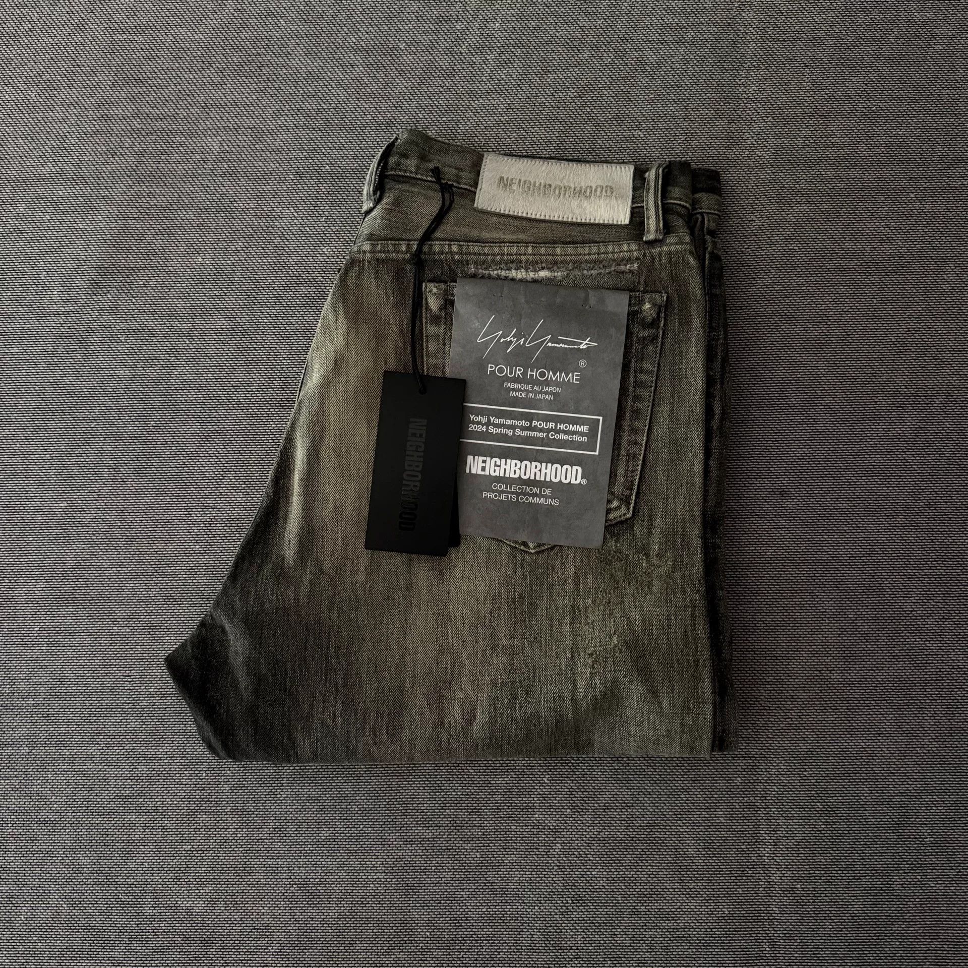Neighborhood Neighborhood x Yohji Yamamoto Denim Pants Size US 31 - 1 Thumbnail