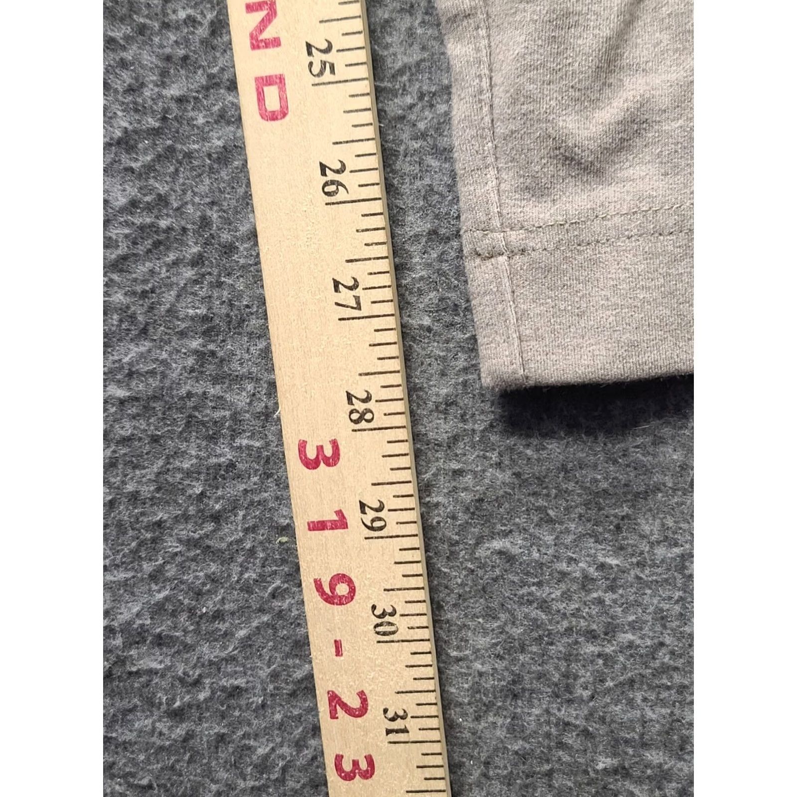 Vintage Duluth Leggings Womens M 29x28 Regular High Rise Ankle Stretch Moisture Wicking Pockets Beige Cotton Spandex Size 32" / US 10 / IT 46 - 5 Thumbnail