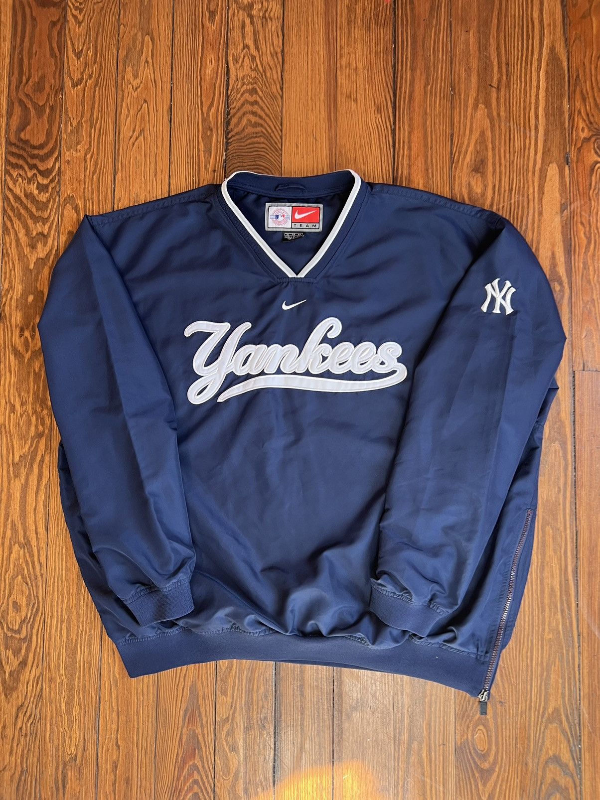 Nike Vintage Nike Center Swoosh New York Yankees Pullover Jacket