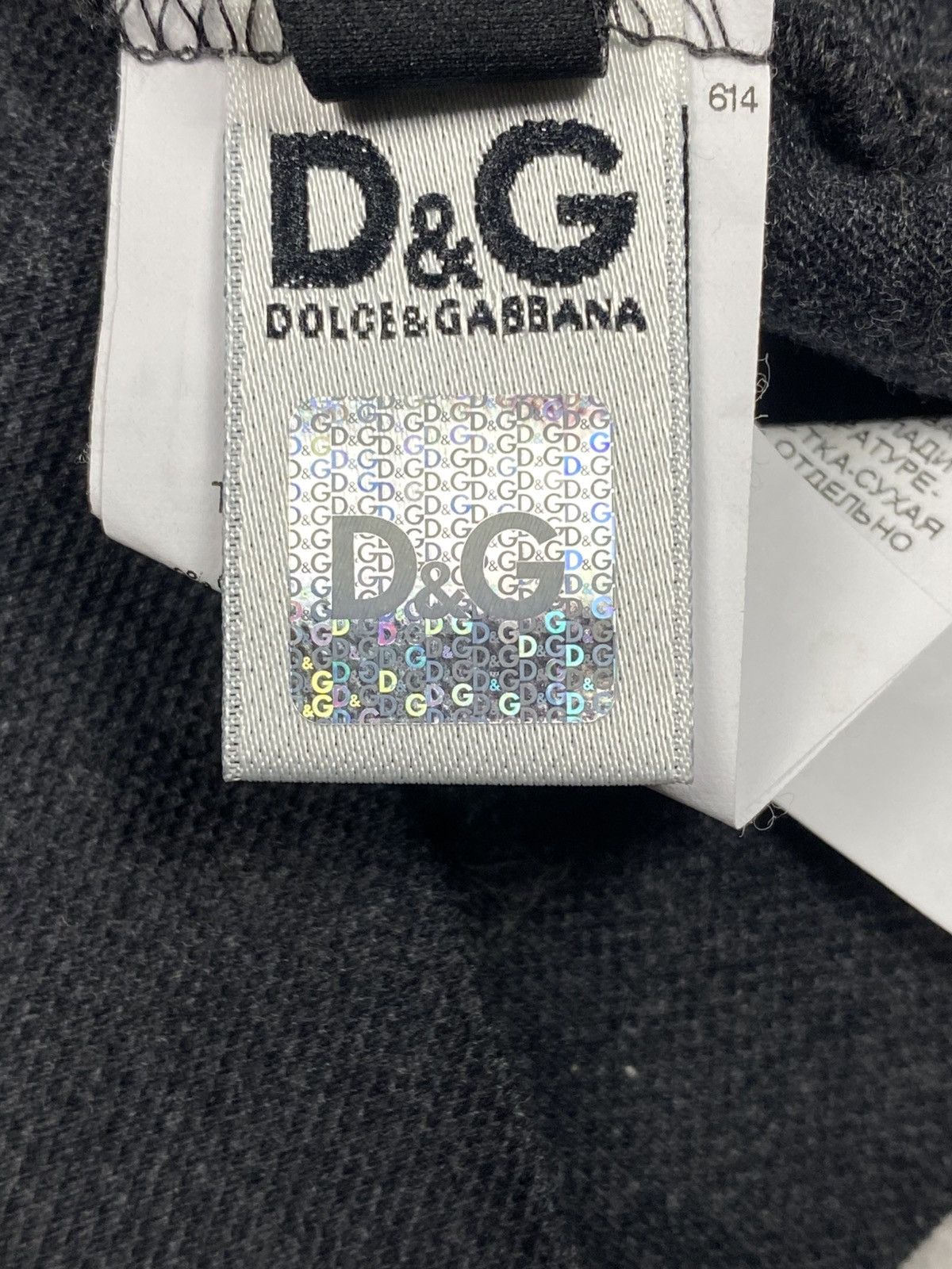 Dolce & Gabbana D&G Dolce & Gabbana Dark Gray Polo Shirt IT54 Size US L / EU 52-54 / 3 - 14 Thumbnail
