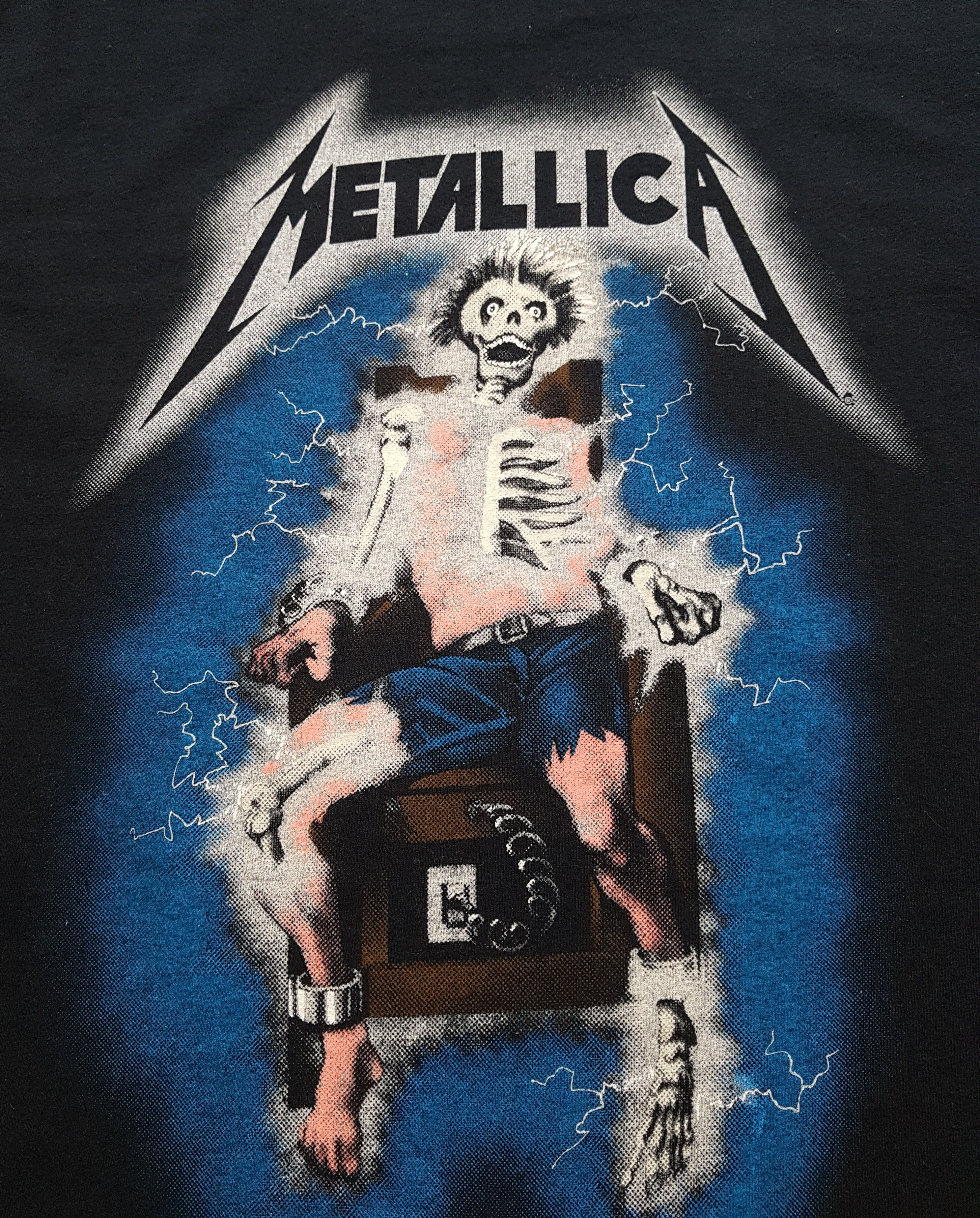 Metallica Metallica Vintage 2007 Ride The Lightning T Shirt Band S Size US S / EU 44-46 / 1 - 10 Thumbnail