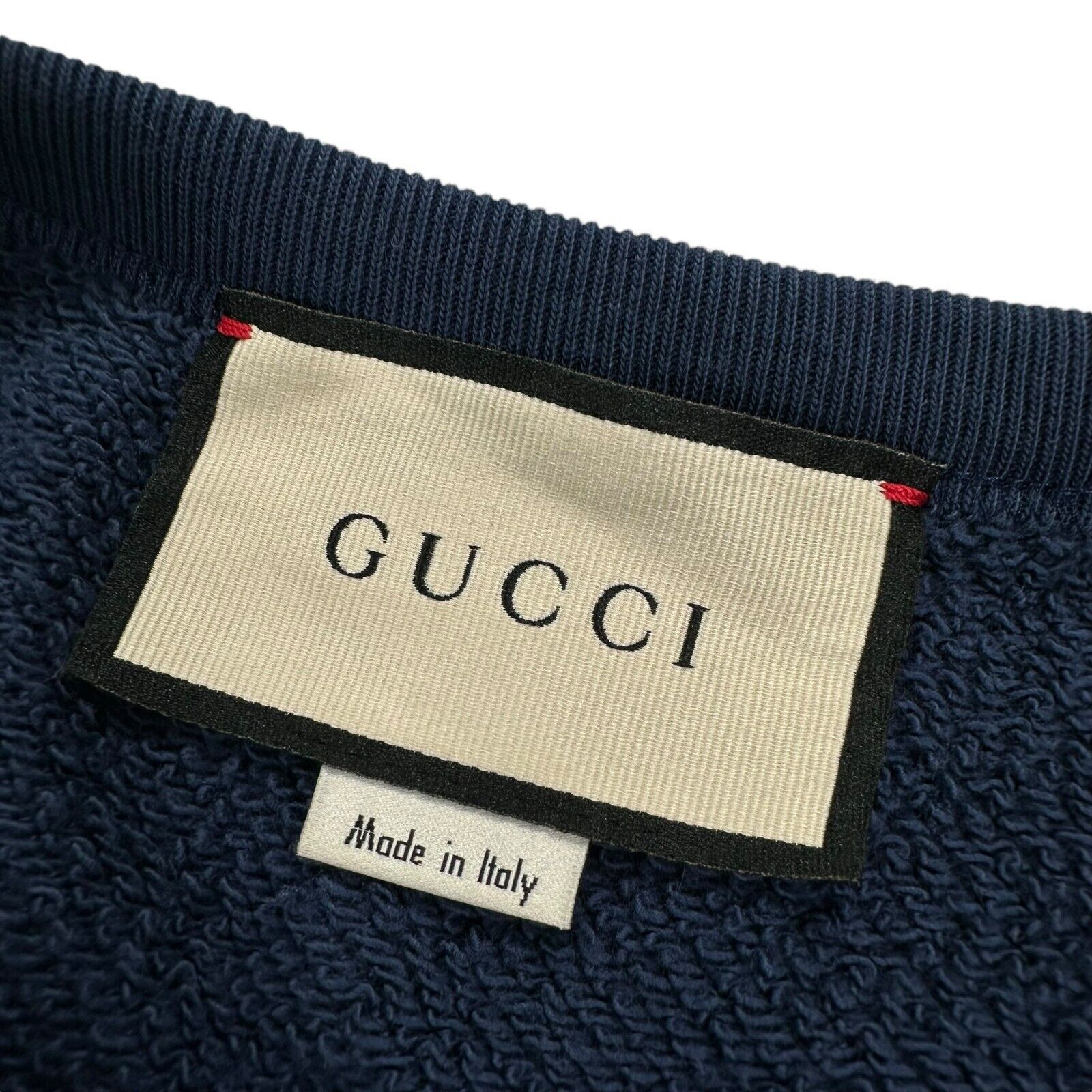 Gucci Gucci Size M Sweatshirt Deep Blue Record Disk Logo GG Size US M / EU 48-50 / 2 - 3 Thumbnail