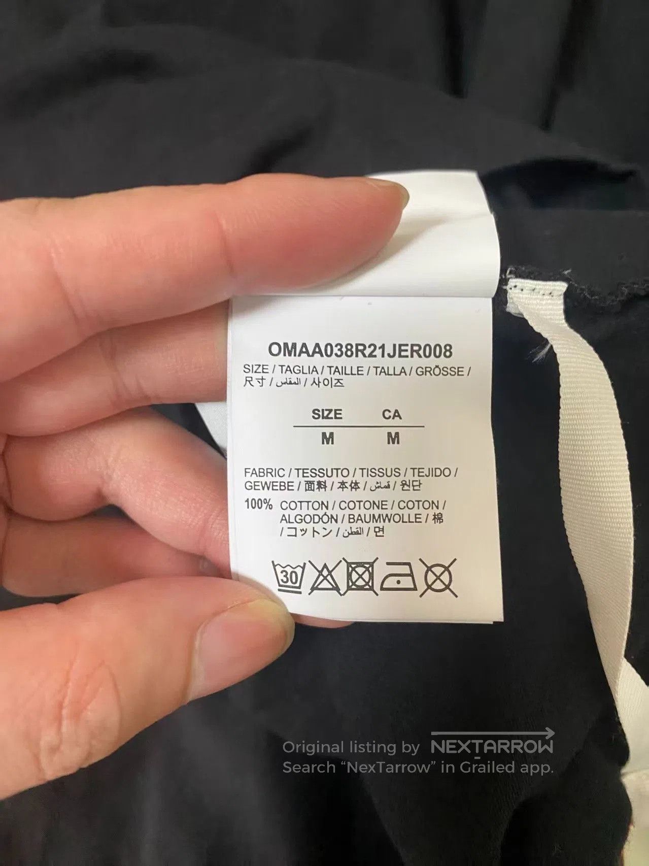 Off-White Off-White Peace Worldwide Logo T-shirt. Size US M / EU 48-50 / 2 - 5 Thumbnail