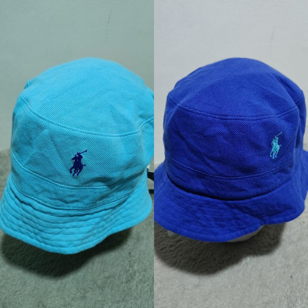 Ralph Lauren NWT Polo Ralph Lauren Reversible Pique Bucket Hat L/XL Size ONE SIZE - 1 Thumbnail