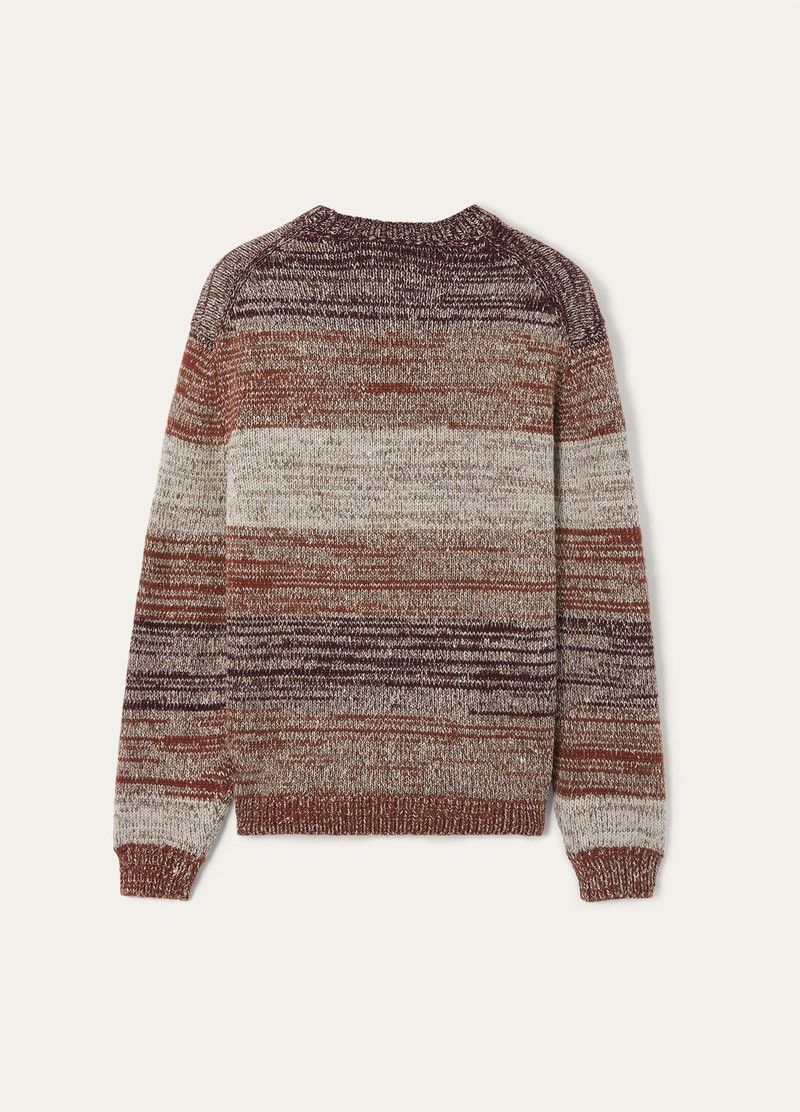 Loro Piana o1w1db10226 FAO9799 Ispra Crewneck Sweater in Multicolor Size US M / EU 48-50 / 2 - 6 Thumbnail