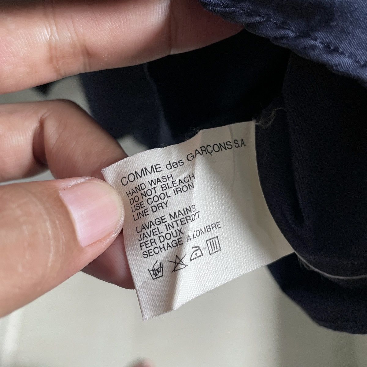 Comme des Garcons SHIRT Comme Des Garcons Oversized Shirt Size US S / EU 44-46 / 1 - 5 Thumbnail
