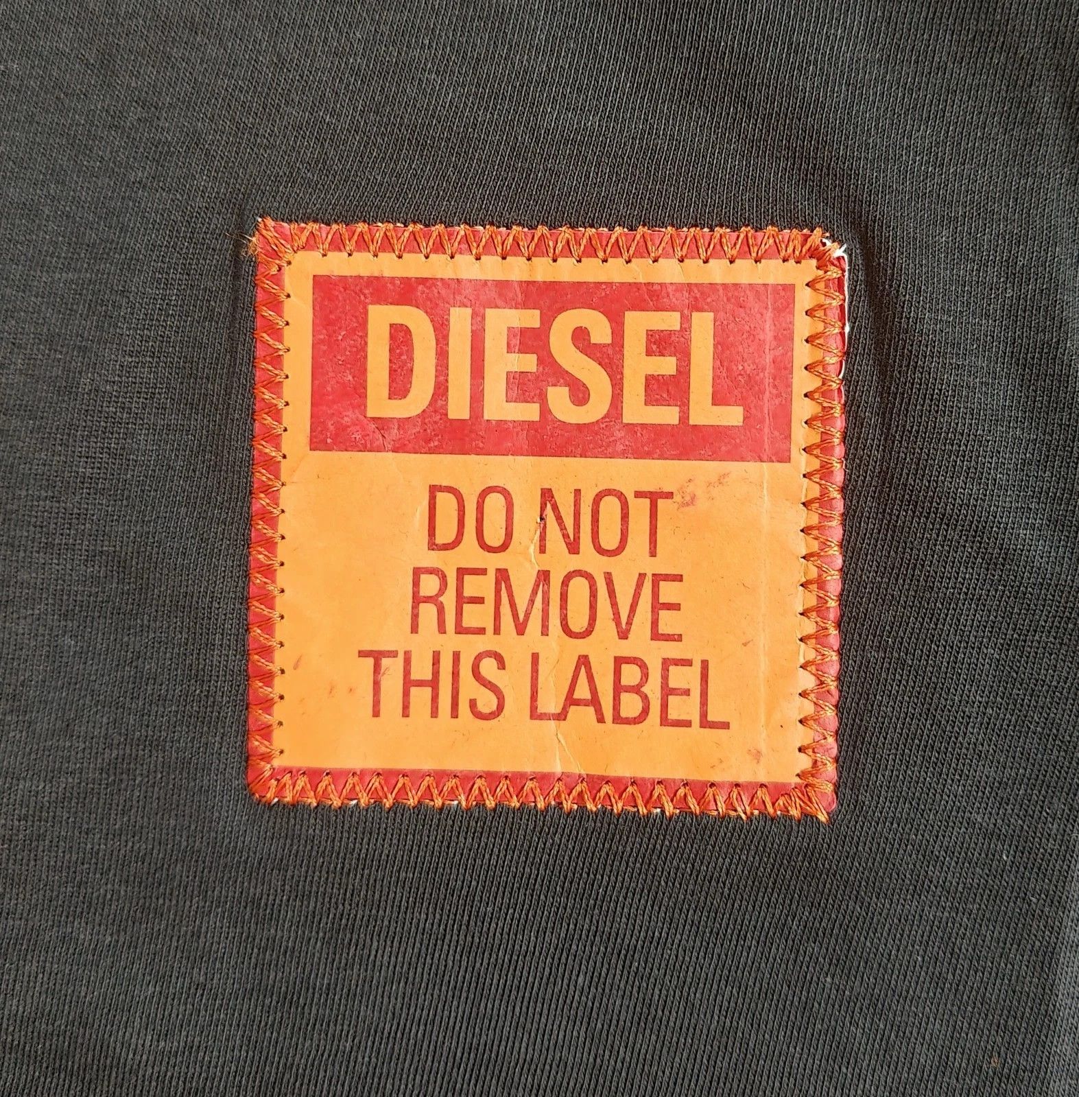 Diesel DIESEL Black T-Shirt With Logo Patch T 4120 Size US S / EU 44-46 / 1 - 3 Thumbnail