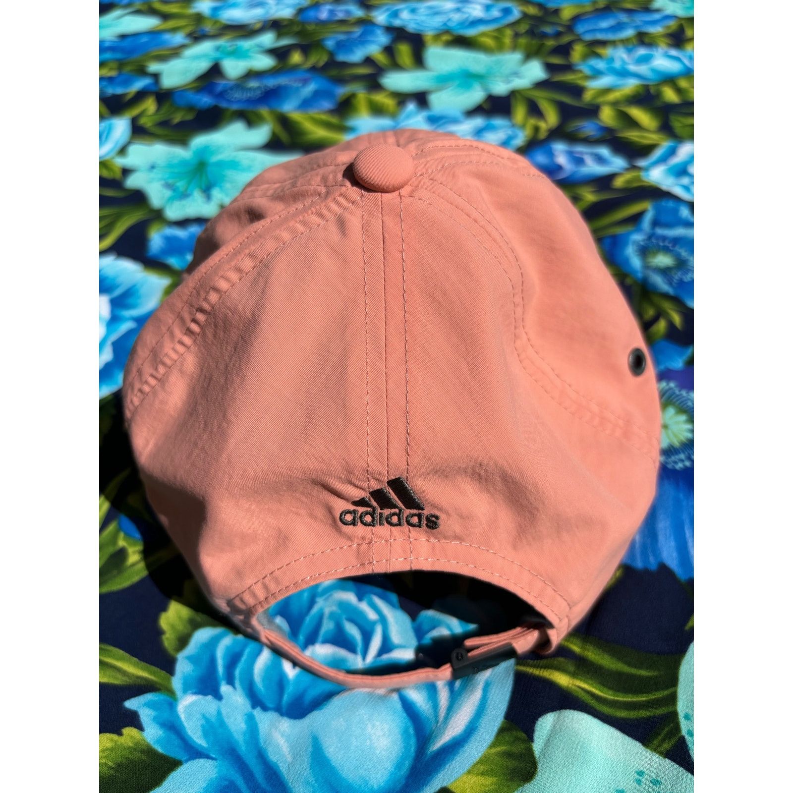 Adidas Pink Adidas Adjustable Baseball Hat Size ONE SIZE - 3 Thumbnail
