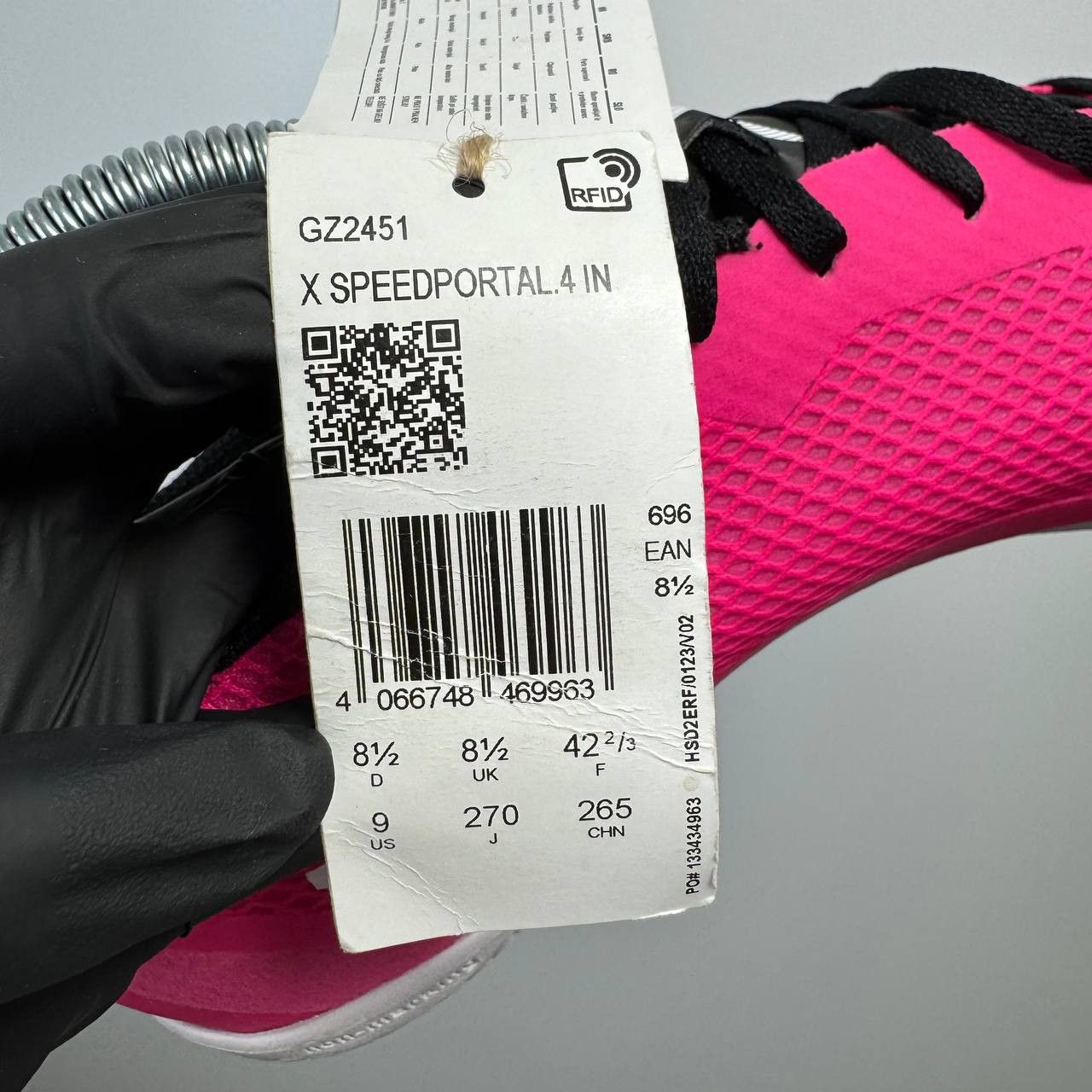 Adidas Adidas X Indoor Football Shoes Soccer Trainers Pink Us 9 Size US 9 / EU 42 - 15 Thumbnail