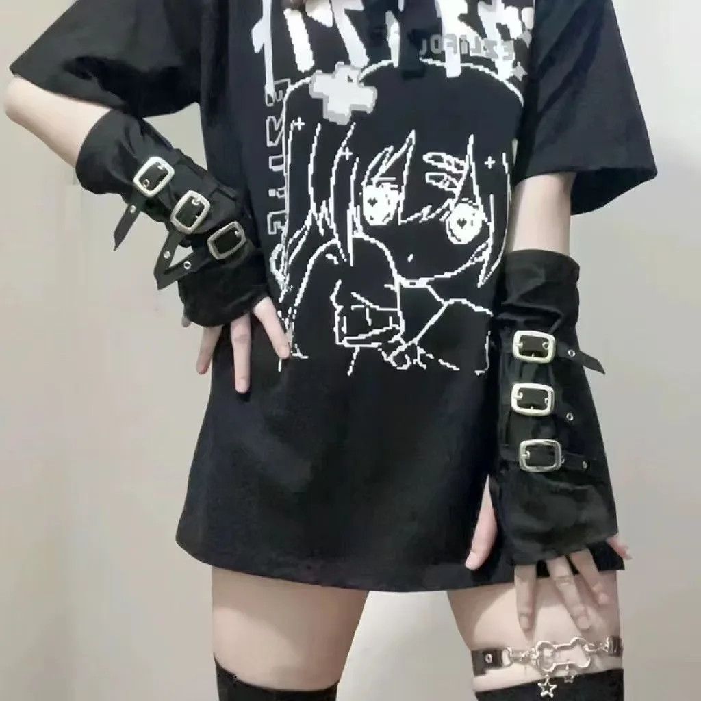 Other Punk Style Gloves Cool Rivet Sleeves Size ONE SIZE - 2 Thumbnail