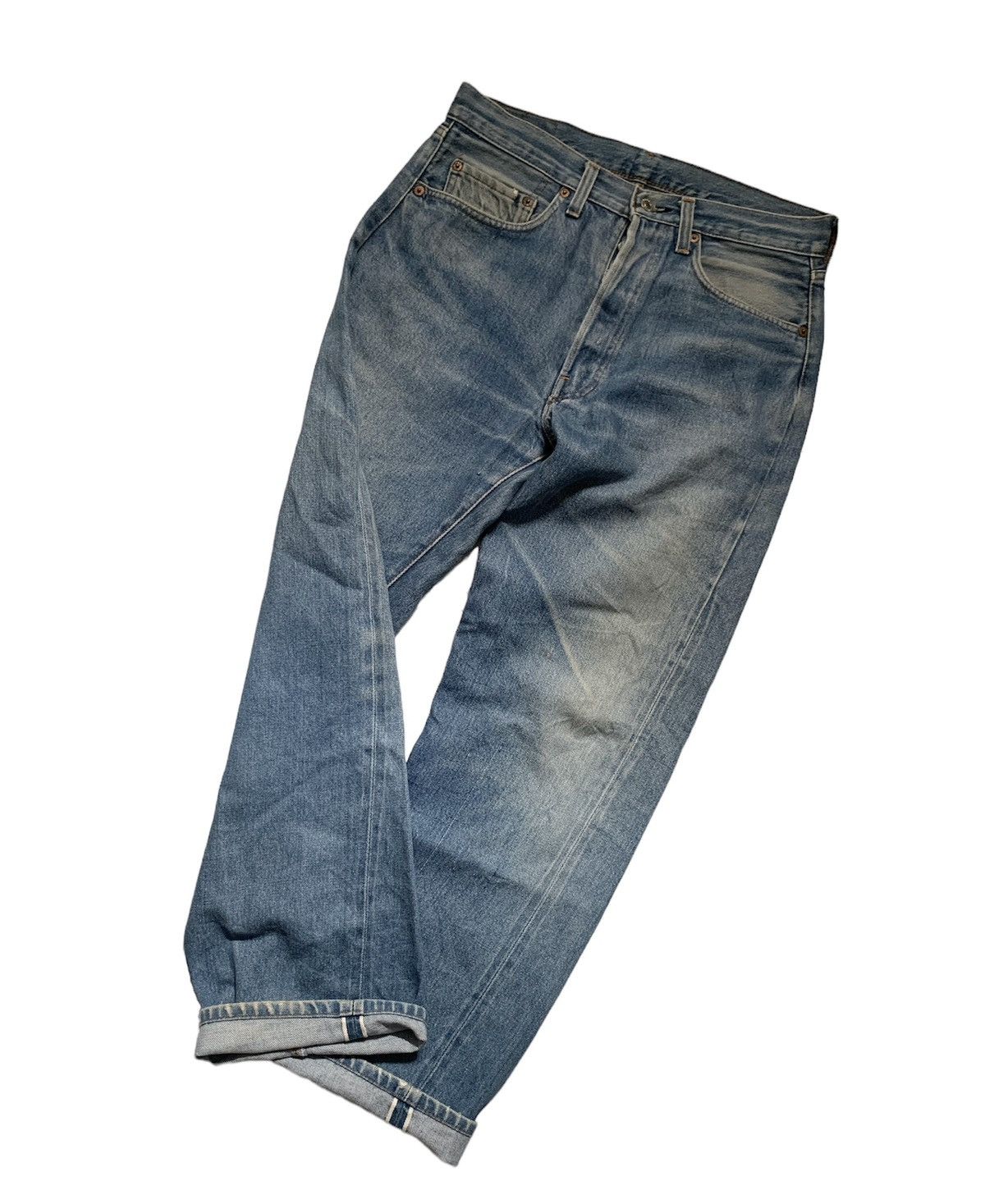 image of Archival Clothing x Levis Vintage 70’S/80’S Levi’S 501 Selvedge Jeans in Indigo, Men's (Size 31)