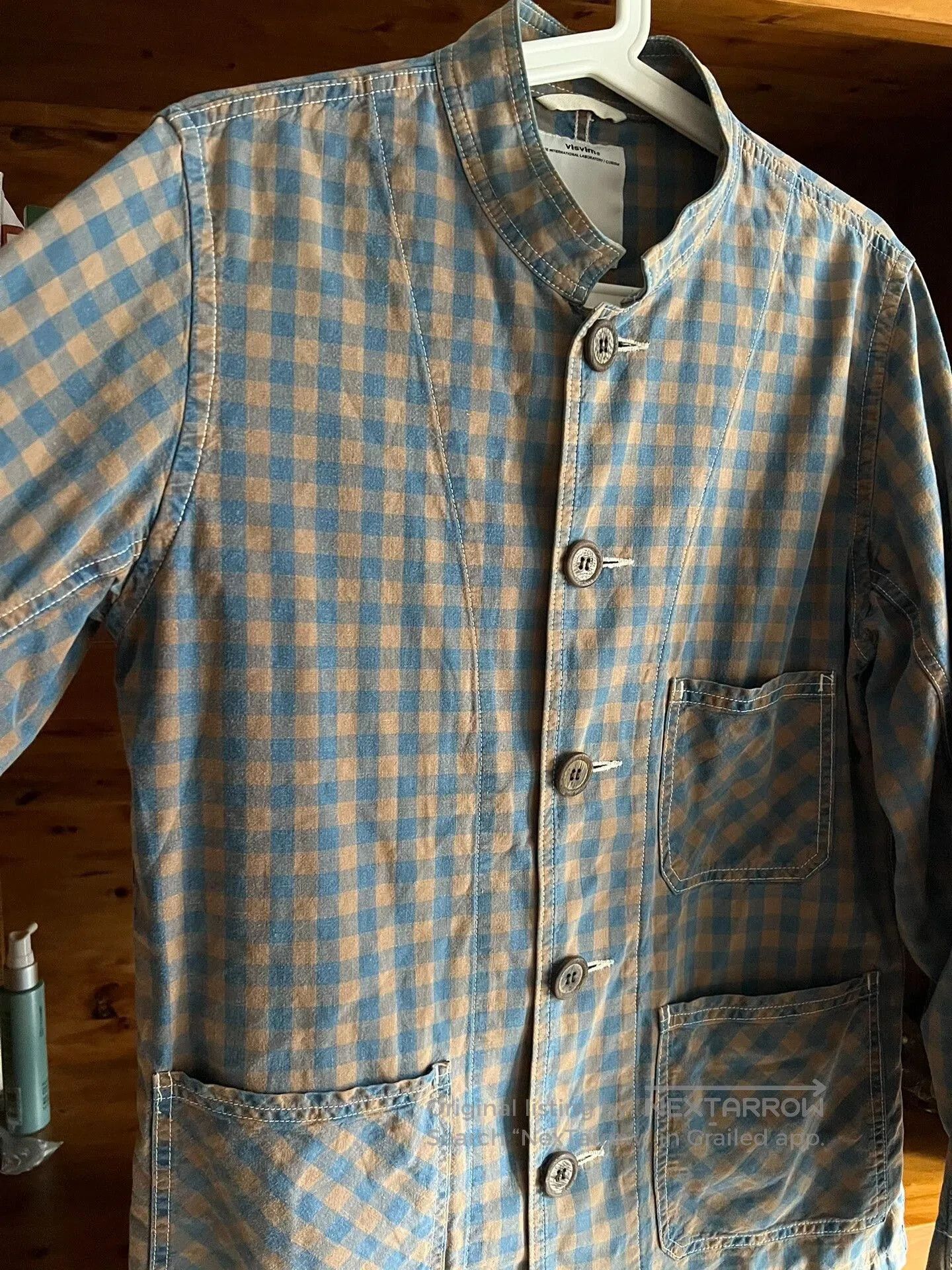 Visvim visvim 2012 blue checkered jacke. Size US M / EU 48-50 / 2 - 4 Thumbnail
