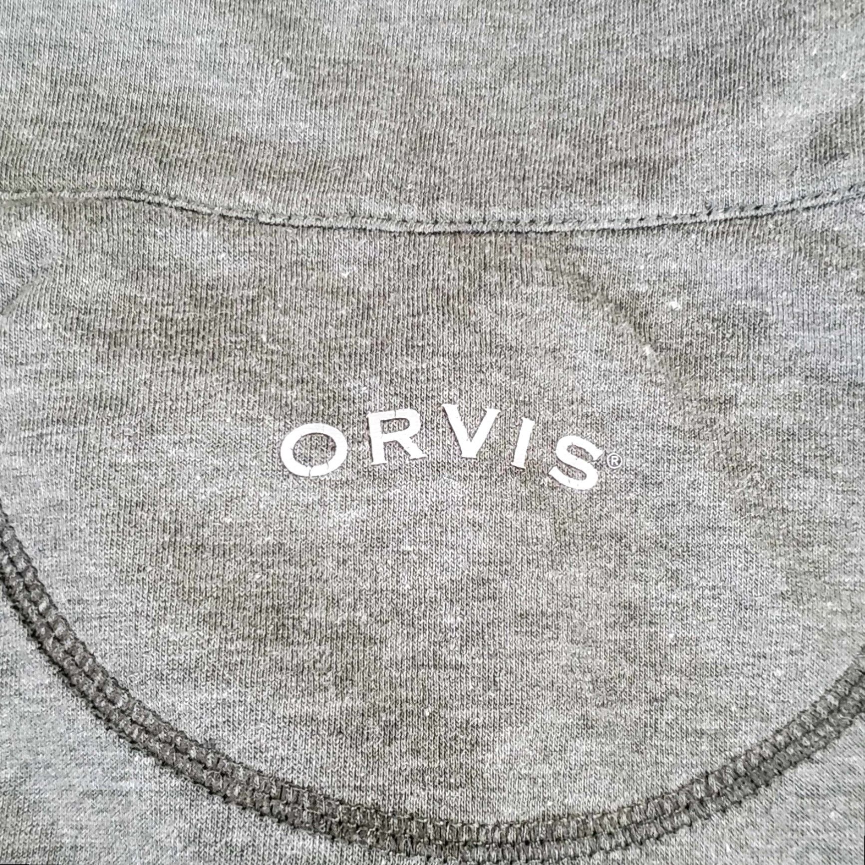 Orvis Orvis Outdoor Performance Shirt Long Sleeve M 1/4 Zip Green Logo Breathable Lightweight Moisture Wicking Quick Dry Classic Regular Men Size US M / EU 48-50 / 2 - 6 Thumbnail