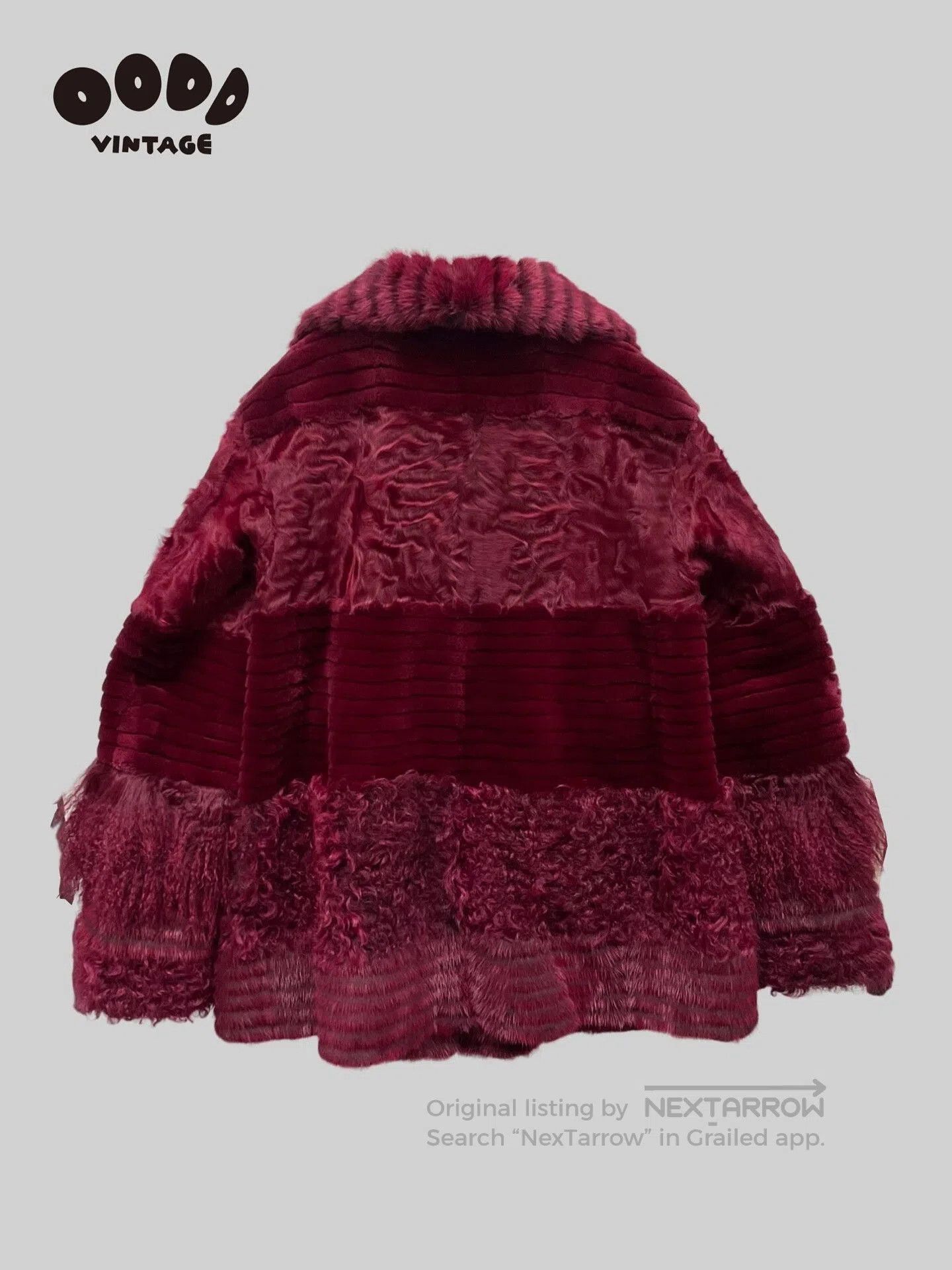Gianfranco Ferre Gianfranco Ferré Red Mink Fur Jacket. Size M / US 6-8 / IT 42-44 - 2 Thumbnail