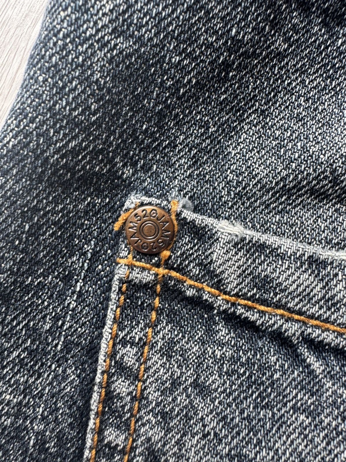 Designer × Japanese Brand × Vintage Vintage 2000’s Jam 52 Washed Denim Logo Straight Jeans Size US 30 / EU 46 - 12 Thumbnail