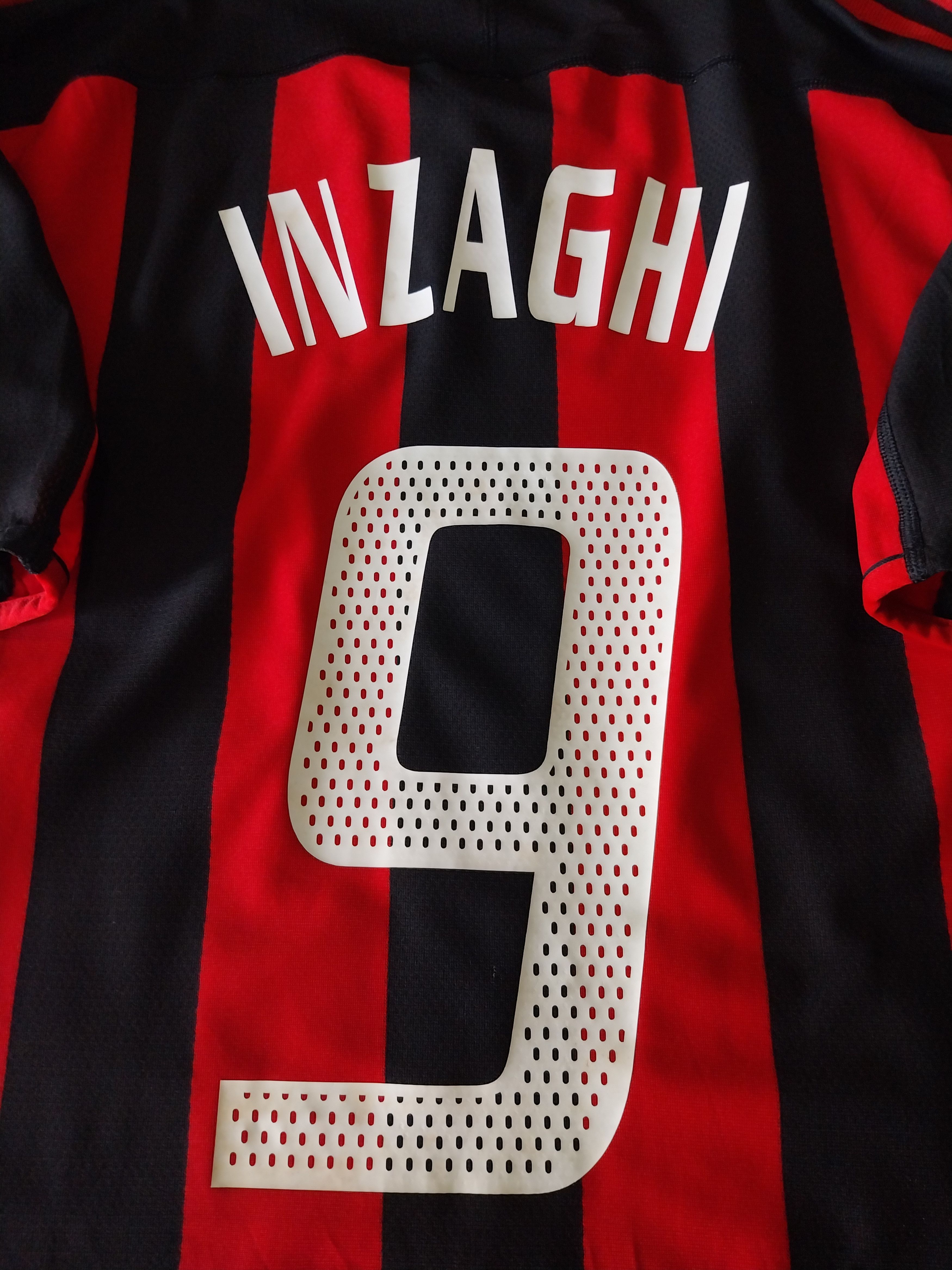 Adidas Ac milan player issue 2003 inzaghi jersey football Size US L / EU 52-54 / 3 - 13 Thumbnail