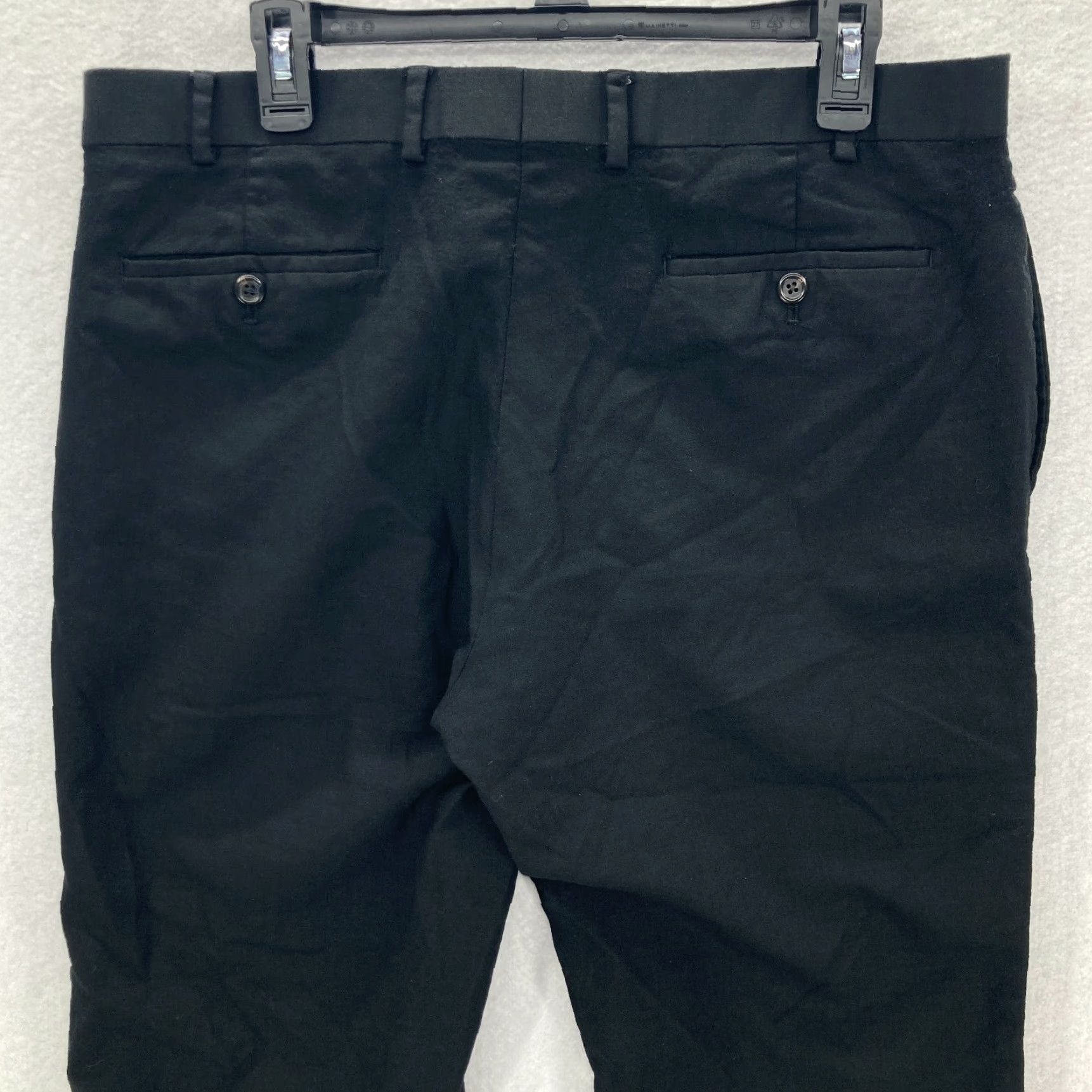 Ralph Lauren Lauren Ralph Lauren Mens Total Comfort Pants 36x30 Black Wool Blend Flat Front 5-Pocket Design Bagged Mens Shoes? Size US 36 / EU 52 - 5 Thumbnail