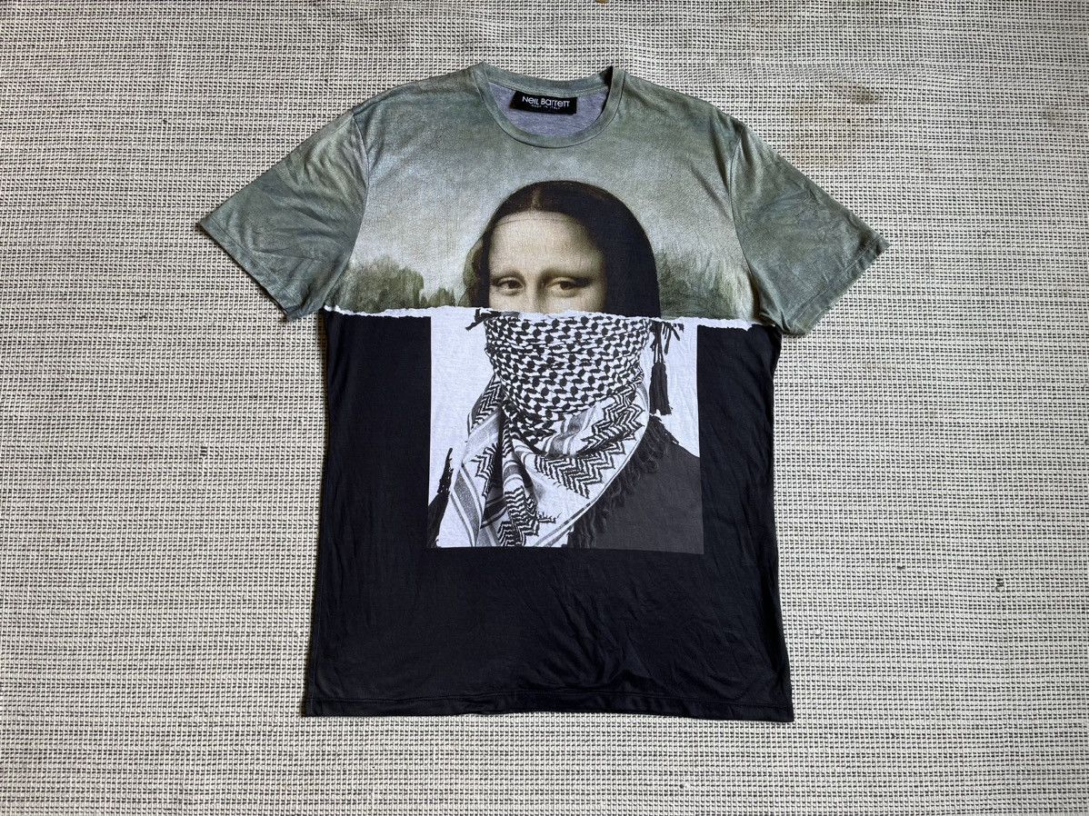 Neil Barrett Neil Barret Da Vincci Kefiah tshirt Size US M / EU 48-50 / 2 - 1 Thumbnail