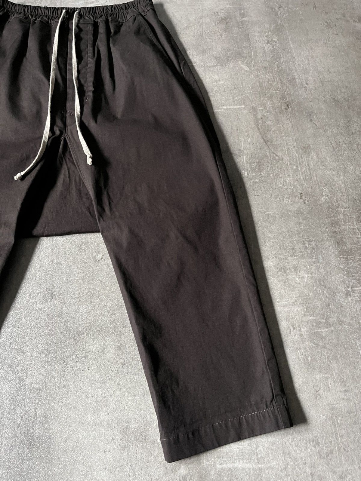 Rick Owens Rick Owens Performa FW20 brown pants drawstring drop crotch Size US 30 / EU 46 - 4 Thumbnail