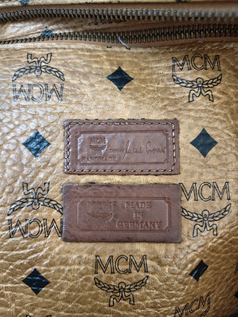 MCM MCM Leather Carry Bag Size ONE SIZE - 21 Thumbnail
