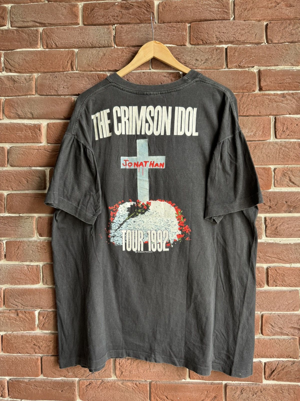 Band Tees Vintage 90s Rock Band 1992 WASP W.A.S.P The Crimson Idol Size US XL / EU 56 / 4 - 2 Thumbnail