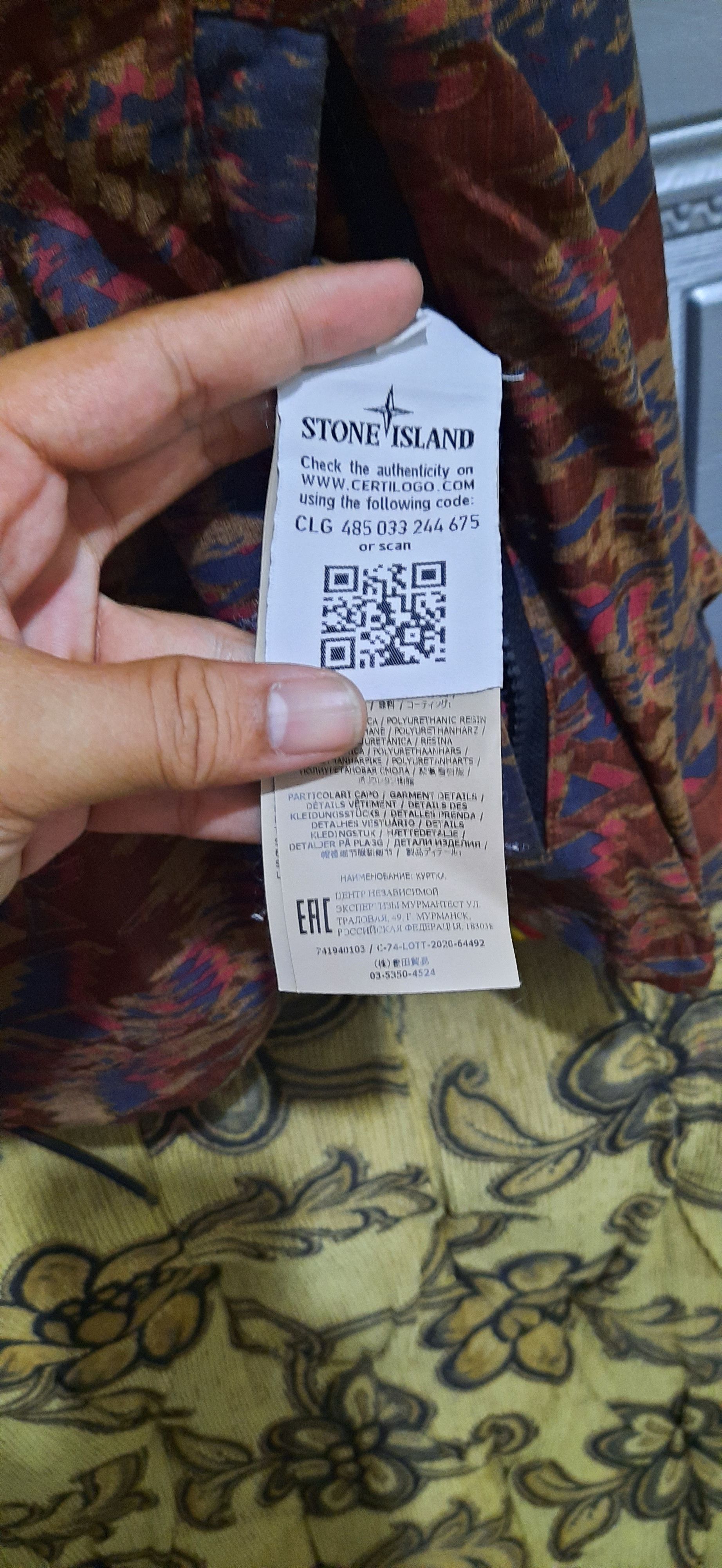 Stone Island × Stone Island Shadow Project Stone Island Shadow Project DPM Ripstop Devore Size US XL / EU 56 / 4 - 5 Thumbnail