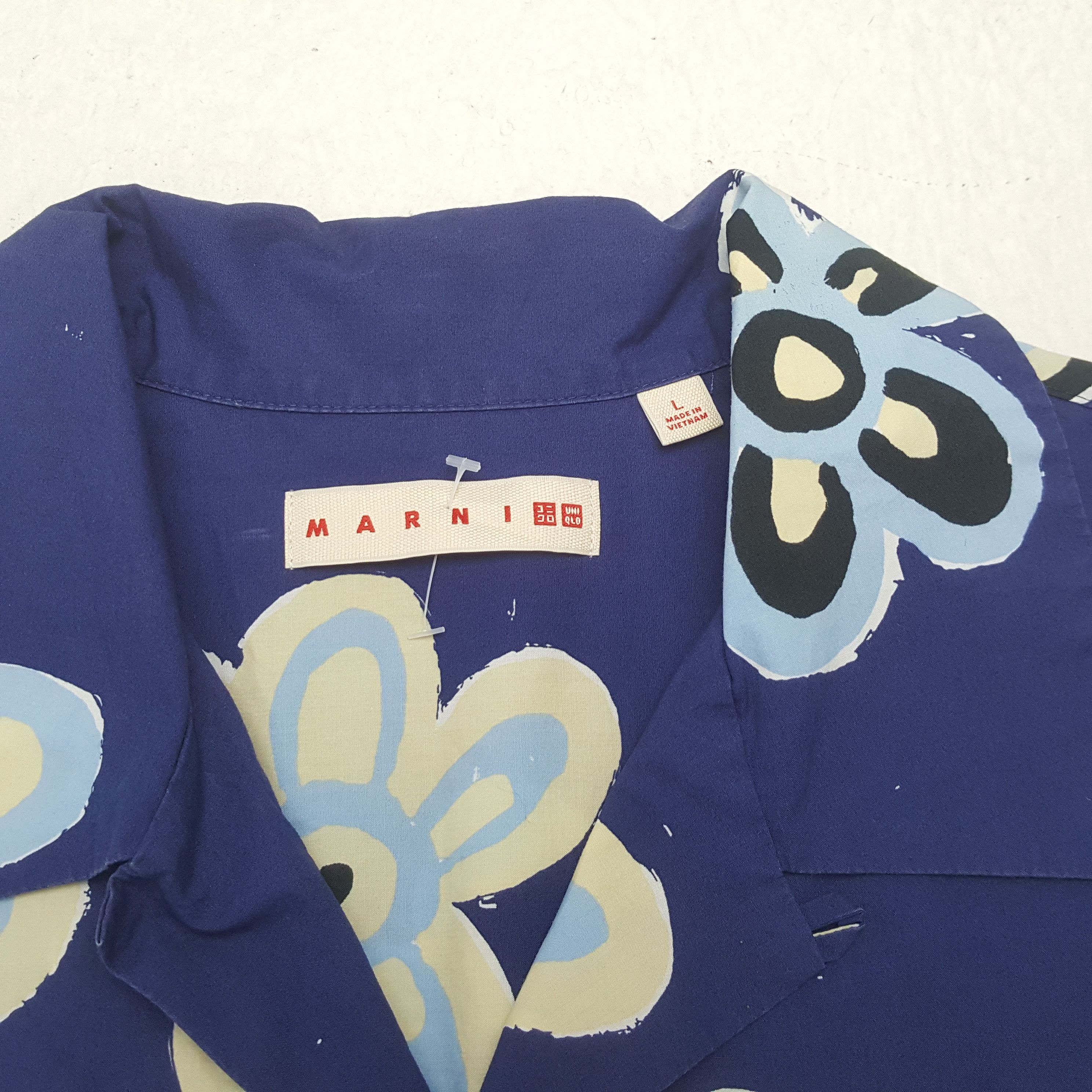 Japanese Brand × Vintage Vintage Marni x Japanese Brand Button Up Shirt C276N64 Size US L / EU 52-54 / 3 - 4 Thumbnail