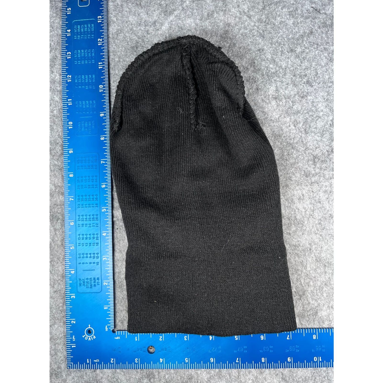 Vintage Emby Hosiery Beanie Toque Adult One Size Black Knit Polyester Blend Ski Hat Unisex Adults Men Women Beanie Unisex Black Knit Ski Theme 90s Nun Size ONE SIZE - 5 Thumbnail