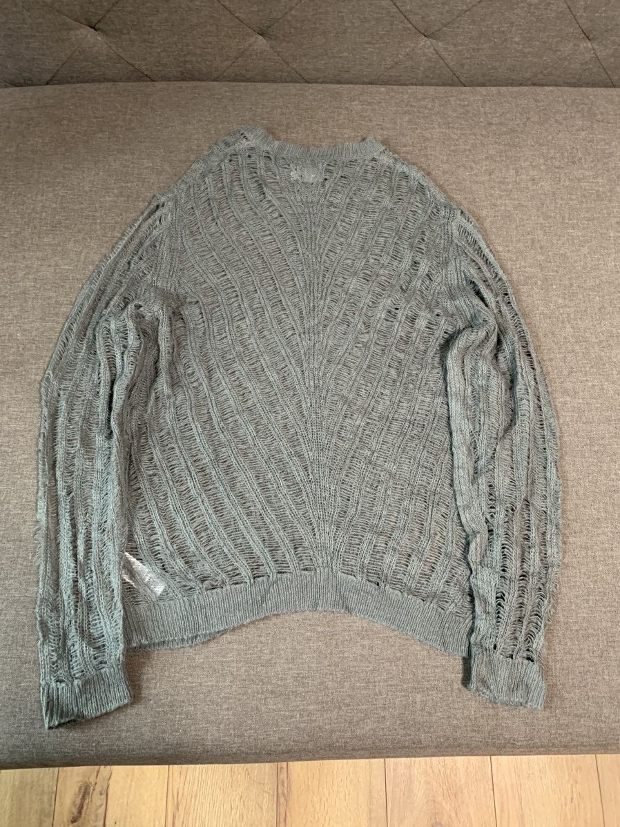 Asos × If Six Was Nine × Le Grande Bleu (L.G.B.) ASOS Spider Web Knitted Crochet Mesh Sweater Size US M / EU 48-50 / 2 - 4 Thumbnail