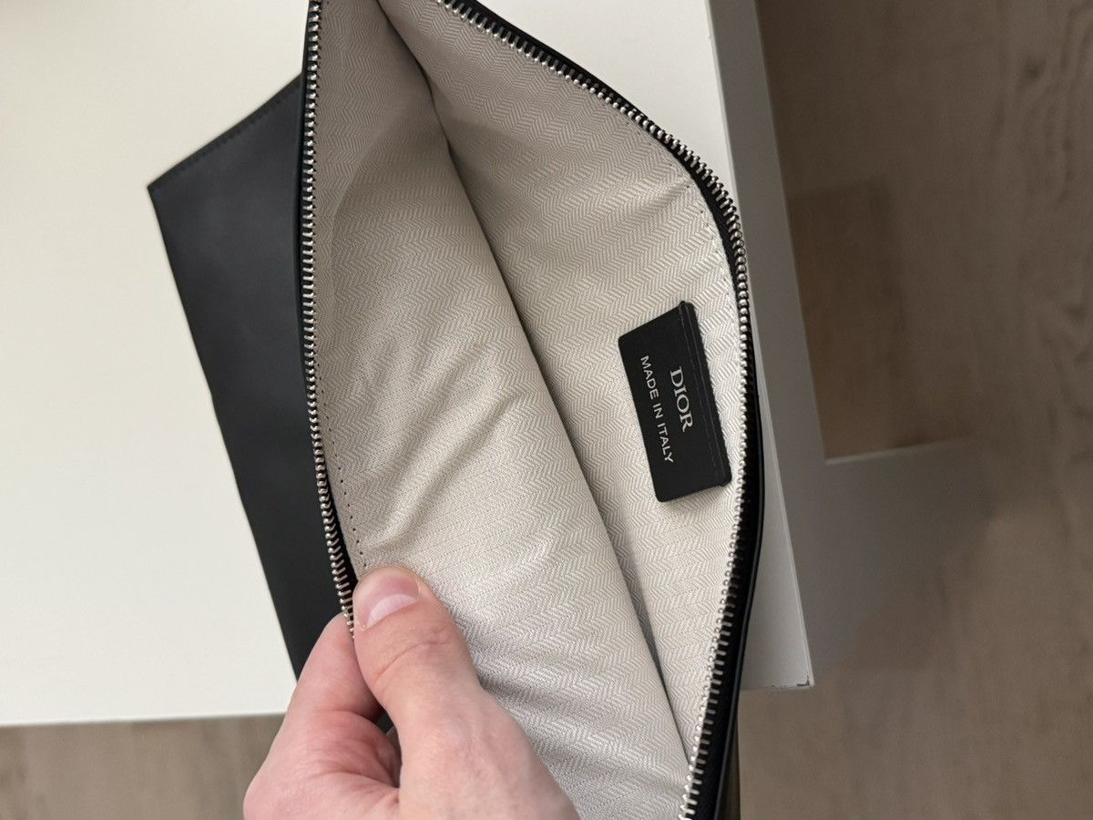 Dior Dior FW2025 zip leather pouch Size ONE SIZE - 7 Thumbnail