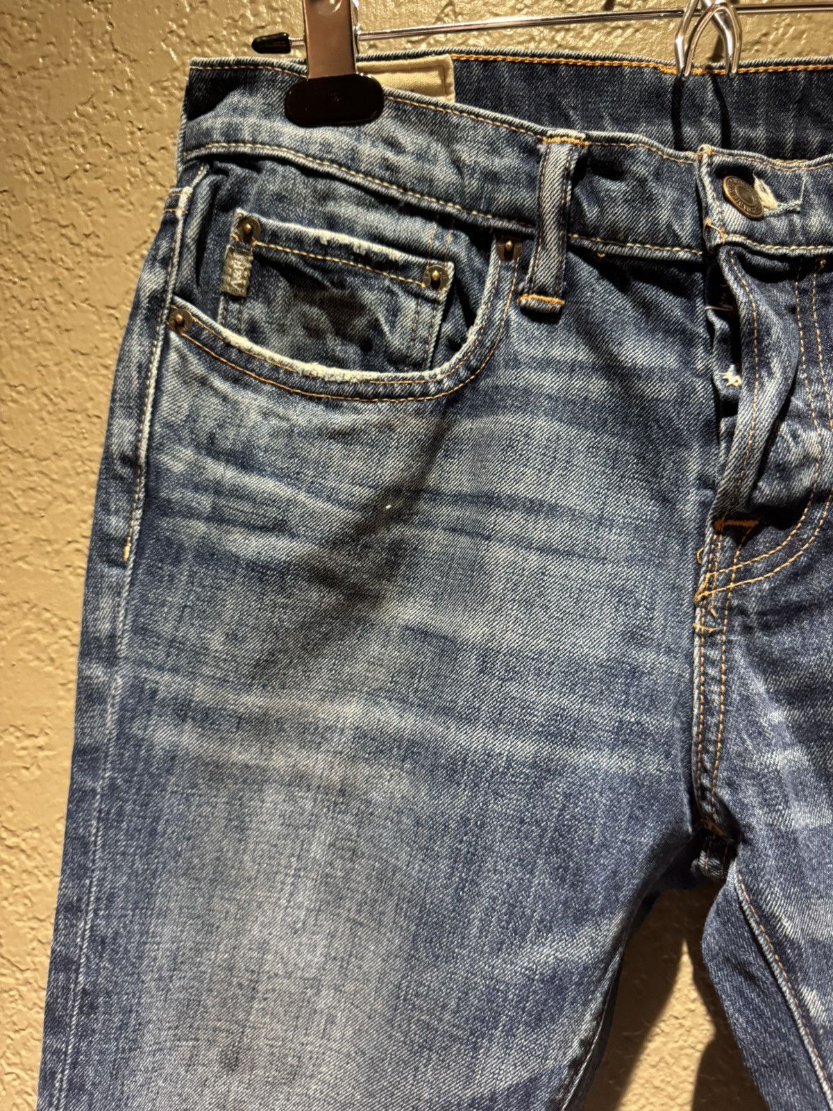 Abercrombie & Fitch Vintage 2000s Abercrombie and Fitch Blue Faded Denim Size US 30 / EU 46 - 7 Thumbnail