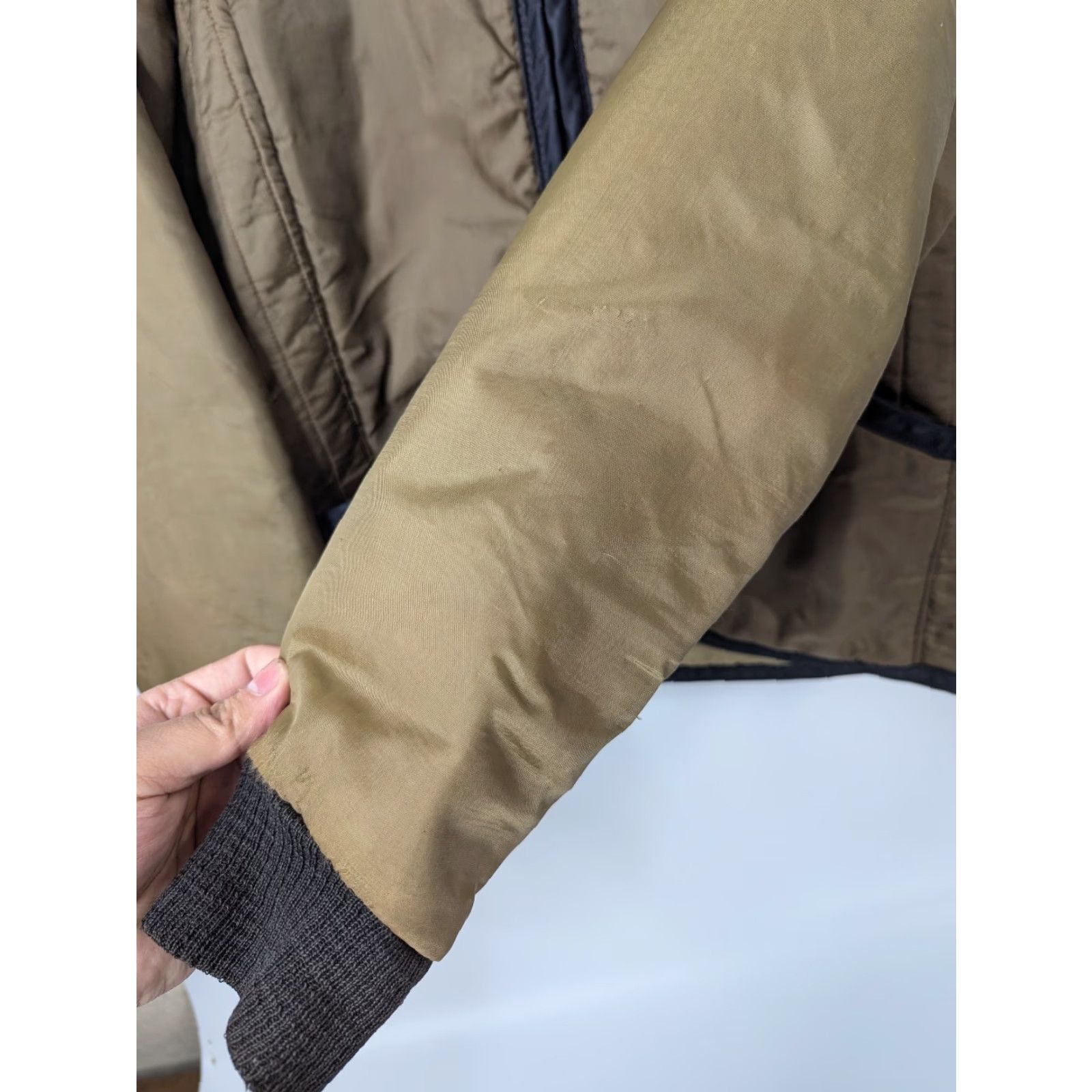 Sears VINTAGE Sears Ted Williams Action Rite Quilted Jacket Outdoors Talon 60s Brown Nylon Men's One Size"] Size US M / EU 48-50 / 2 - 7 Thumbnail
