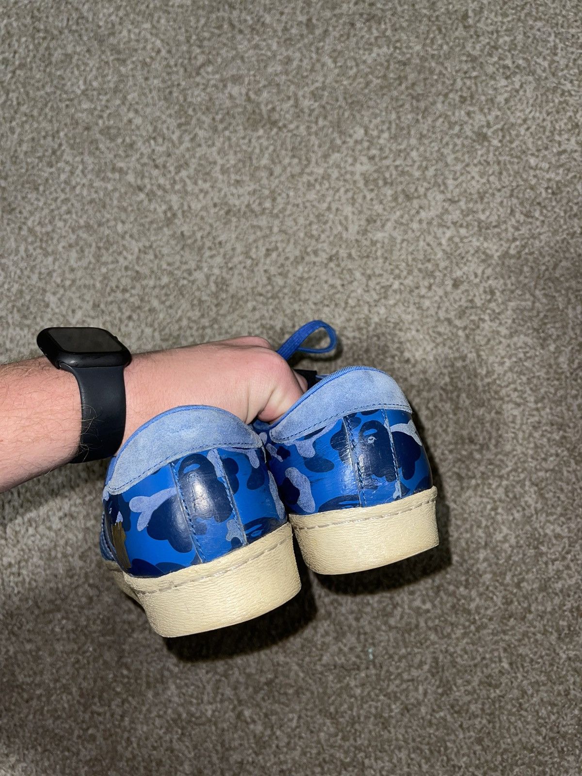 Adidas Bape x Undefeated Adidas Superstar Size US 10.5 / EU 43-44 - 3 Thumbnail