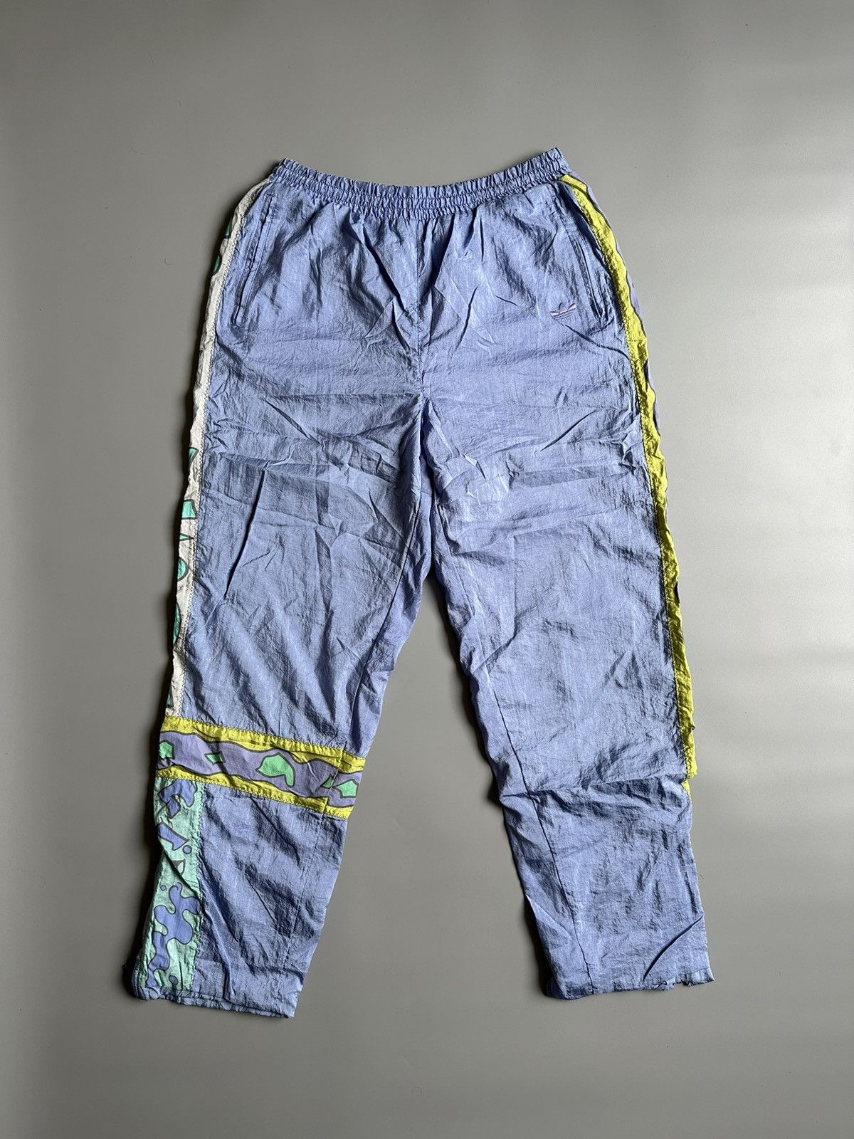 Adidas Vintage 80s Adidas Nylon Tracksuit Jacket Pants Size M Size US M / EU 48-50 / 2 - 3 Thumbnail