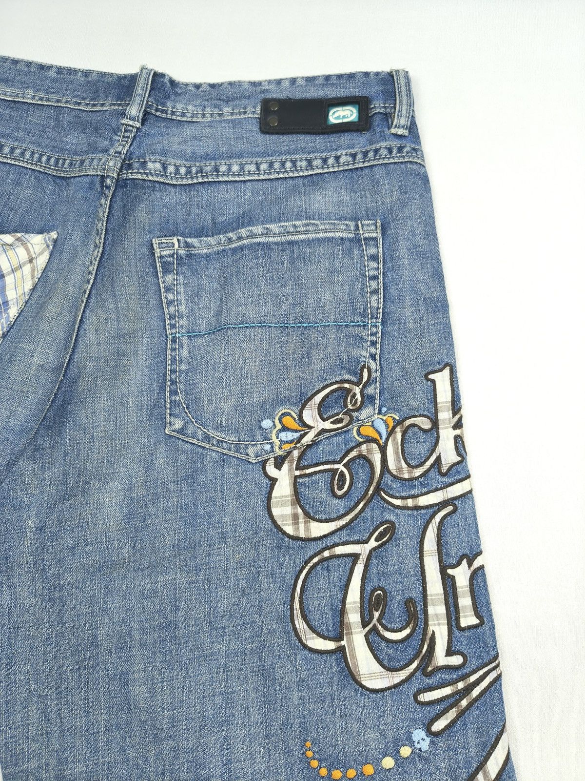 Ecko Unltd. Ecko Unltd baggy plaid pocket graphic y2k jorts (060) Size US 34 / EU 50 - 3 Thumbnail