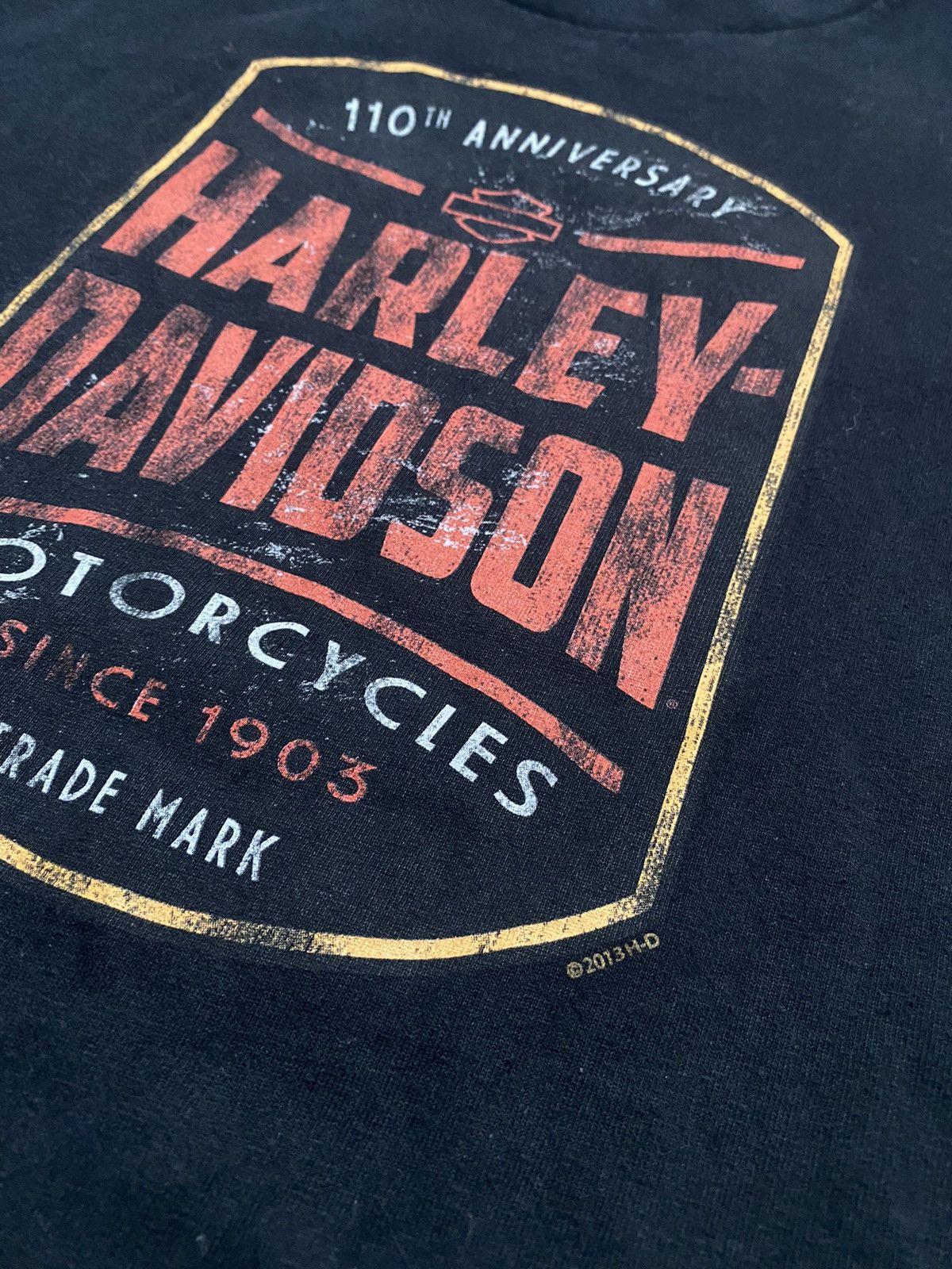 Band Tees Harley Davidson Moscow Russia XL Tee 2013 vintage t-shirt Size US XL / EU 56 / 4 - 12 Thumbnail