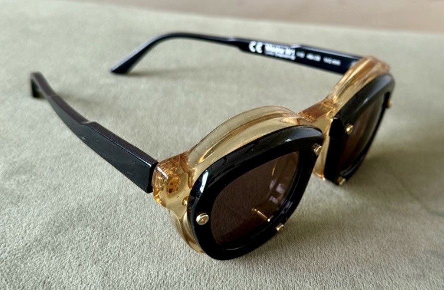 Kuboraum Kuboraum Maske W1 Honey/Black Sunglasses Size ONE SIZE - 6 Thumbnail