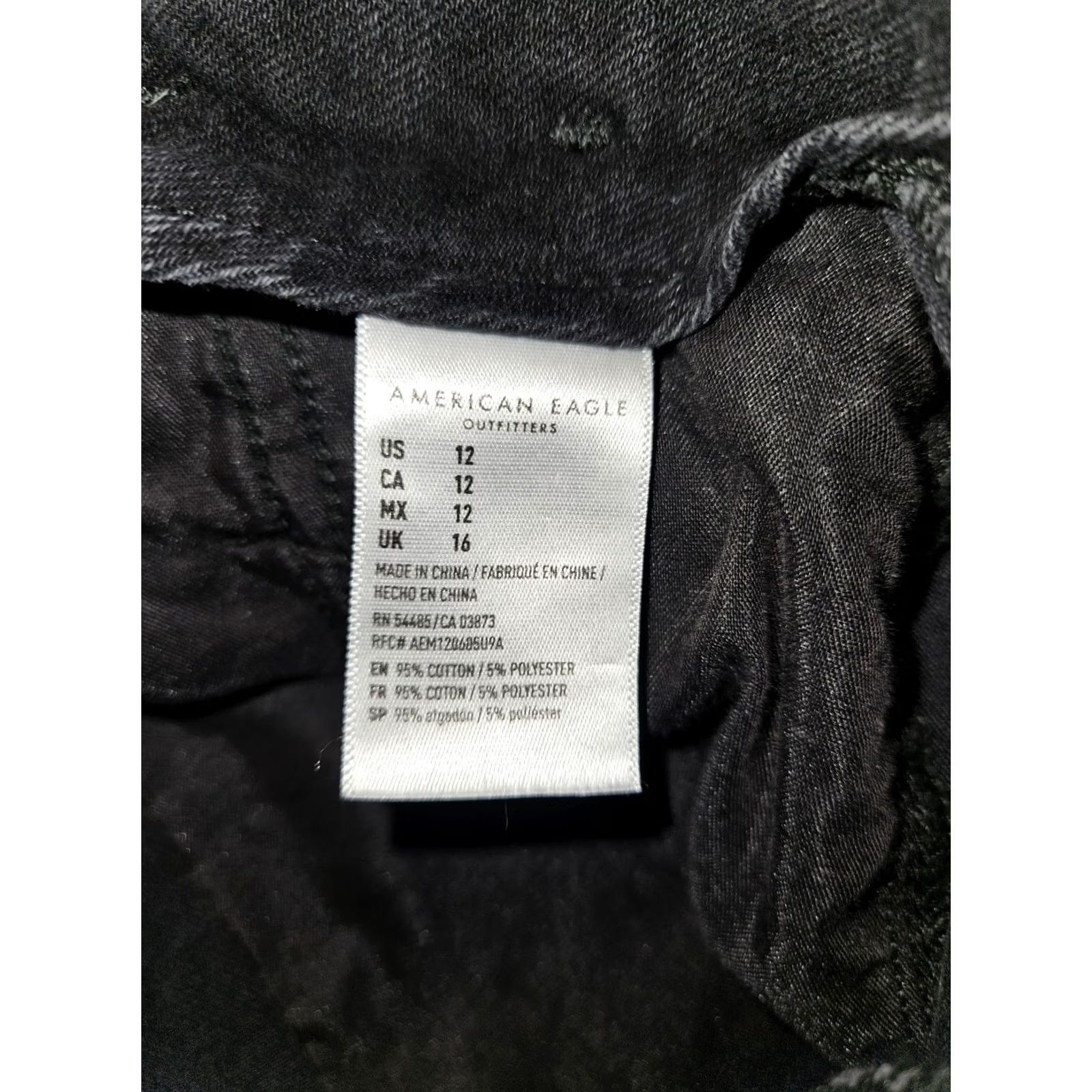 American Eagle Outfitters American Eagle Mom Shorts Women's Black Belted Button Fly Size 12 Preppy Size 34" / US 12 / IT 48 - 4 Thumbnail