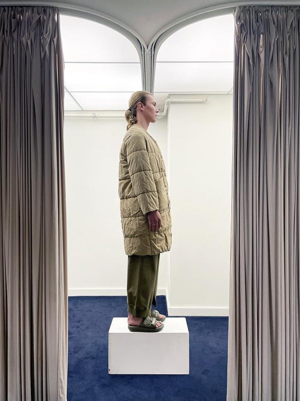 Kapital Kapital Ripstop Quilted Samu Coat - Khaki Green Size US L / EU 52-54 / 3 - 8 Thumbnail