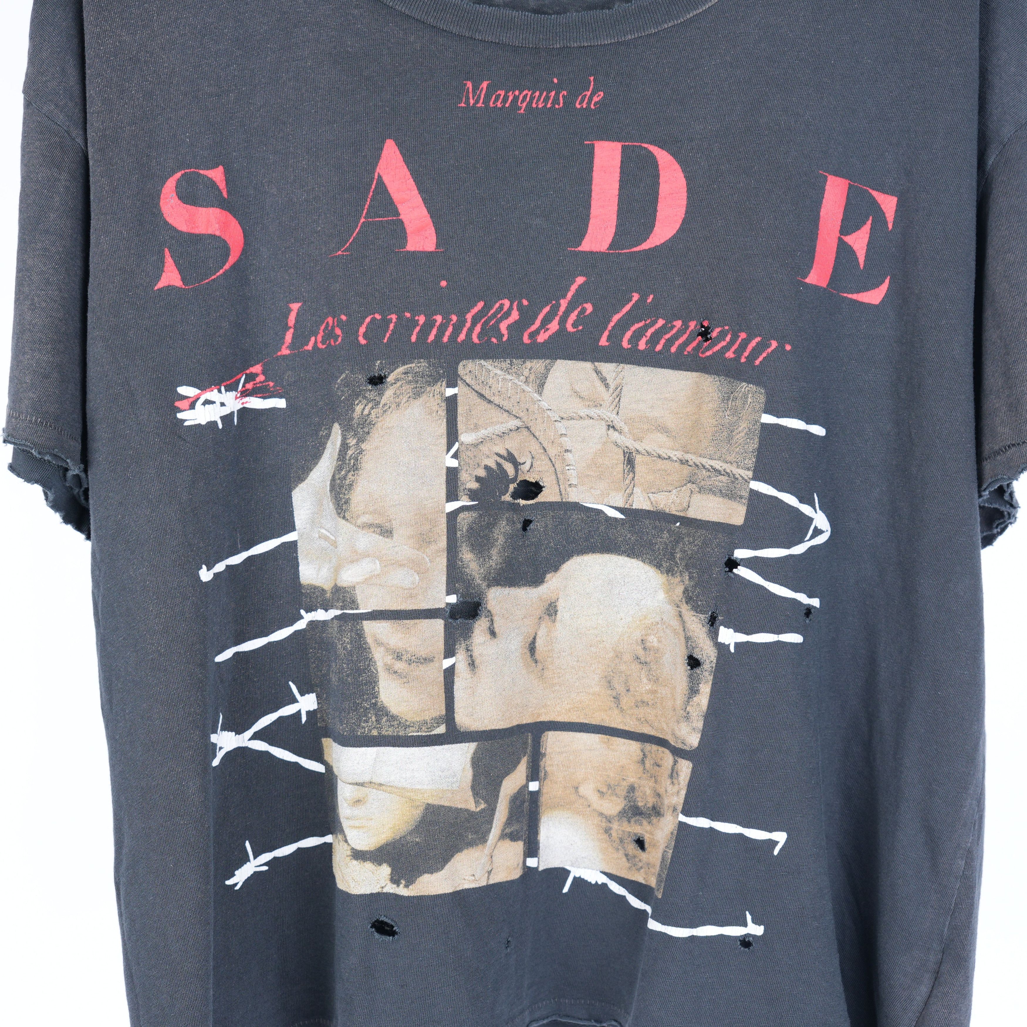 Enfants Riches Deprimes ERD SADE CROPPED TEE Size US L / EU 52-54 / 3 - 3 Thumbnail