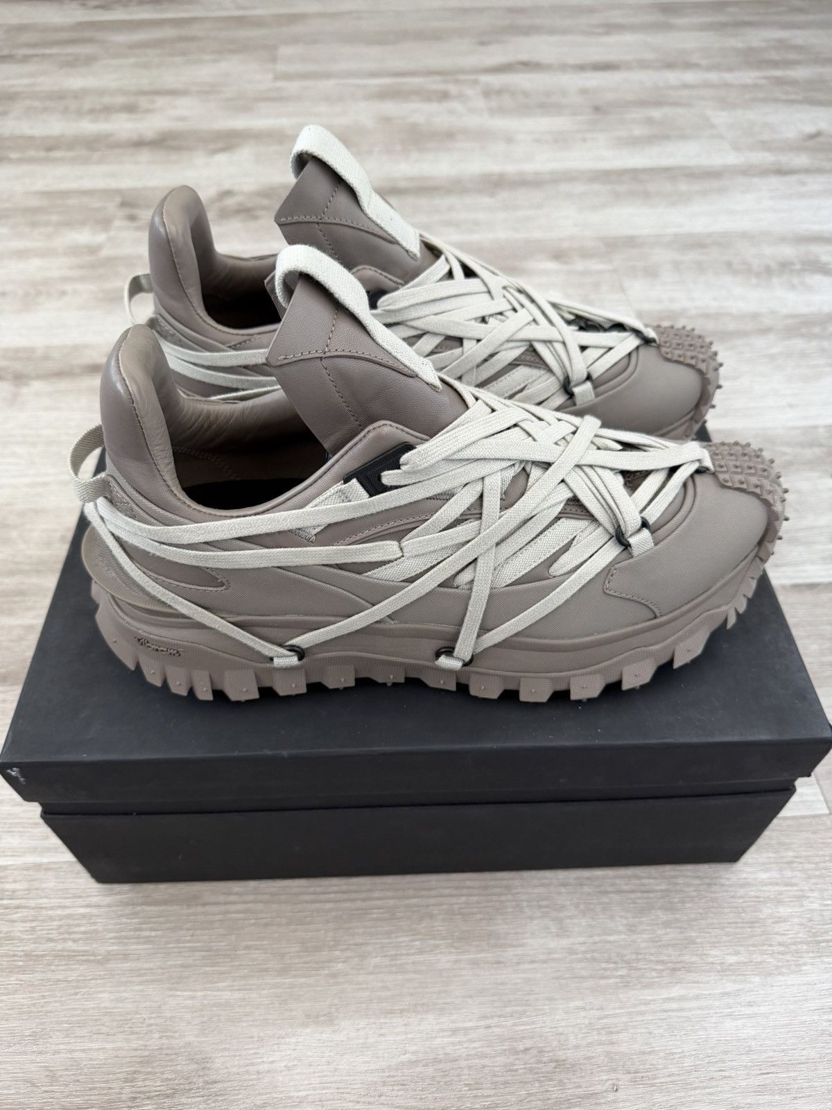 Moncler × Rick Owens RICK OWENS X MONCLER TRAILGRIP MEGALACE Size US 10.5 / EU 43-44 - 2 Thumbnail