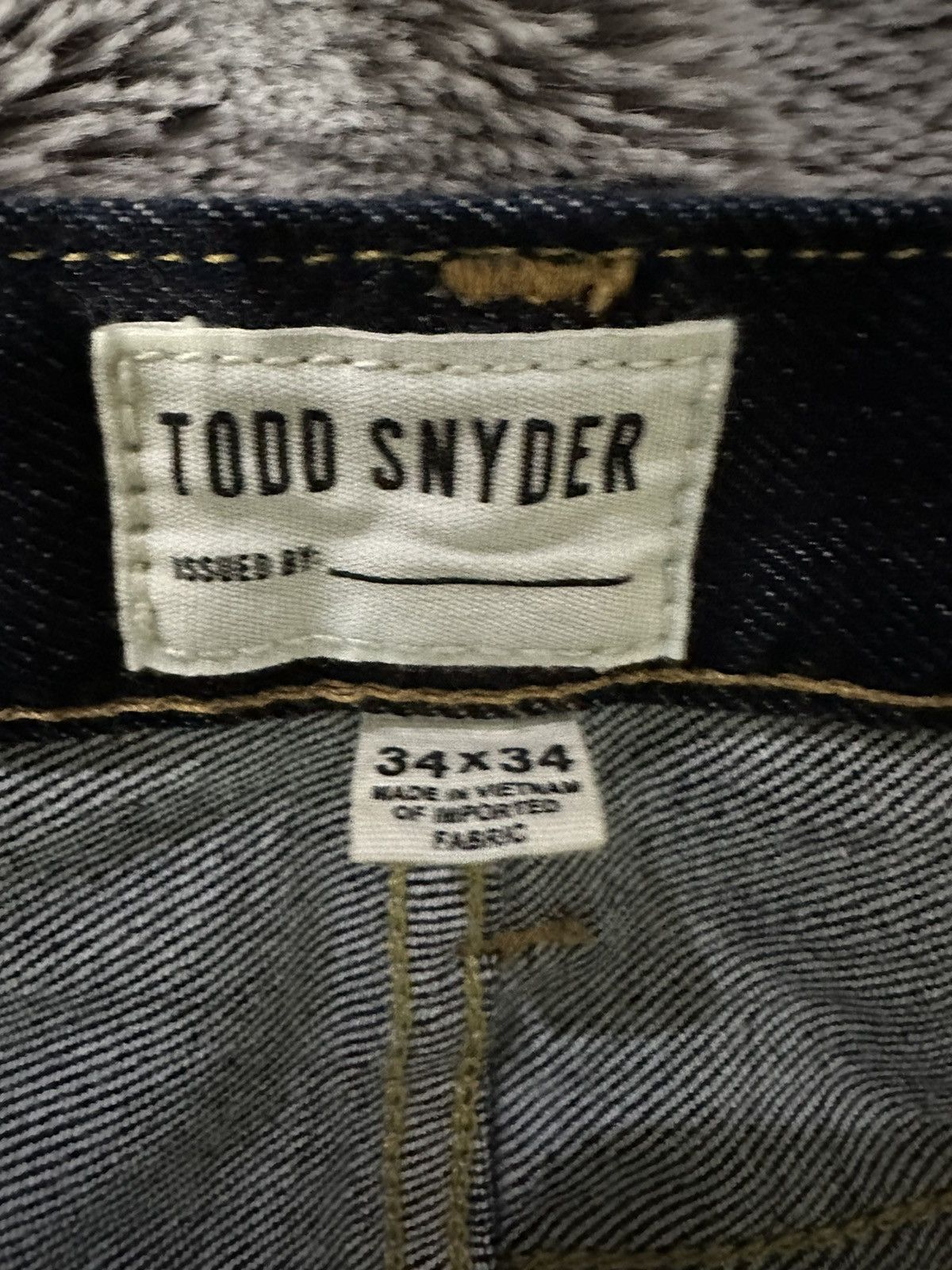 Todd Snyder Todd Snyder Slim Blue Jeans Size US 34 / EU 50 - 2 Thumbnail