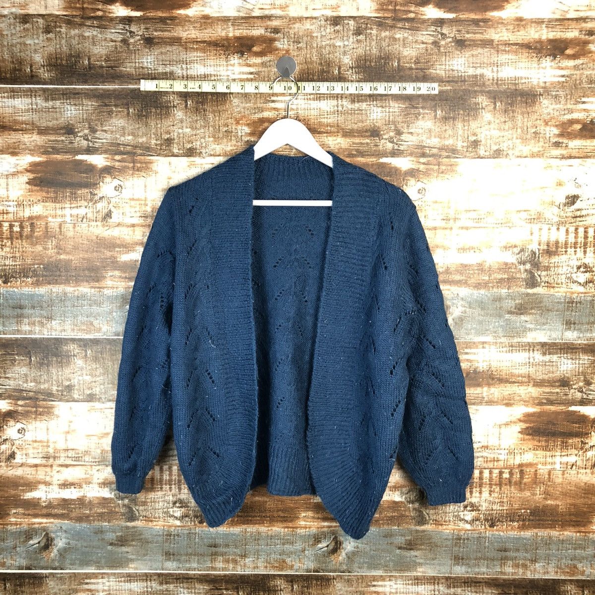 Japanese Brand Japanese Brand Blue Cardigan Knitwear #A1597 Size US M / EU 48-50 / 2 - 1 Thumbnail