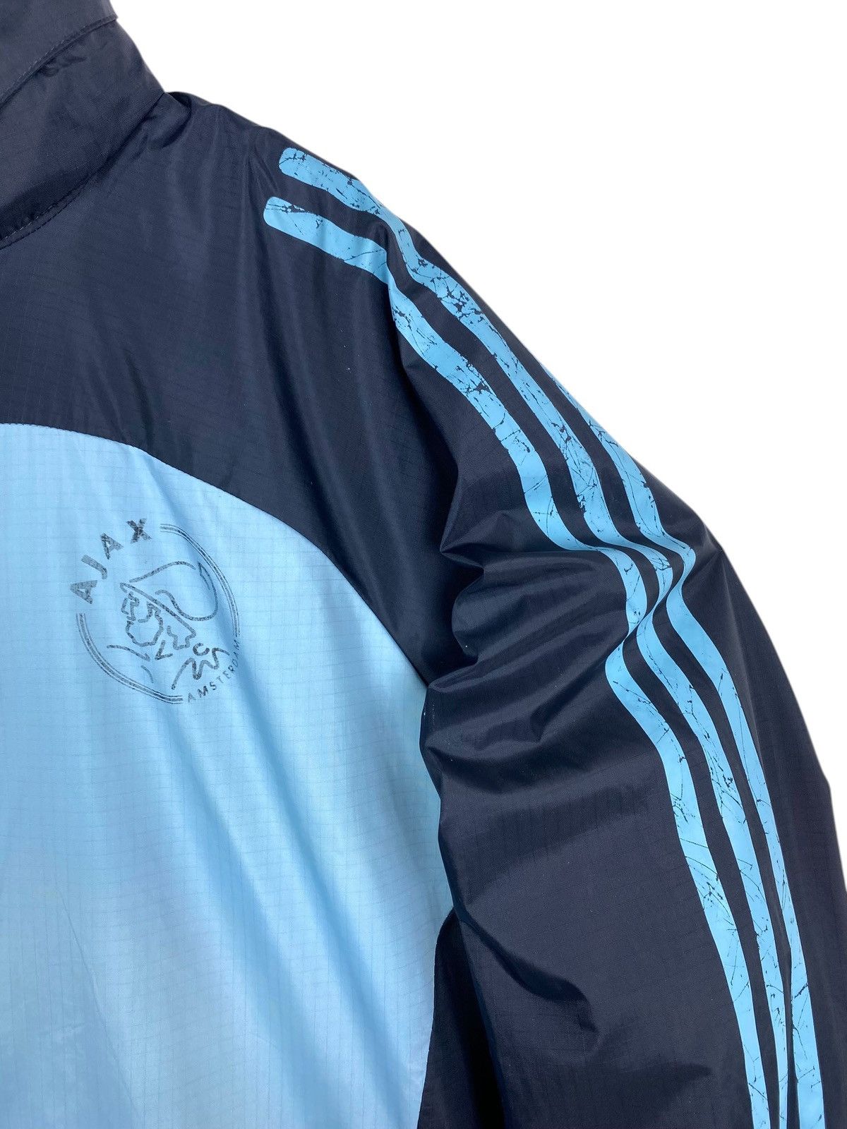 Vintage Rare‼️ Vtg 02-03 Ajax Amsterdam Adidas hooded Bench Jacket Size US L / EU 52-54 / 3 - 13 Thumbnail