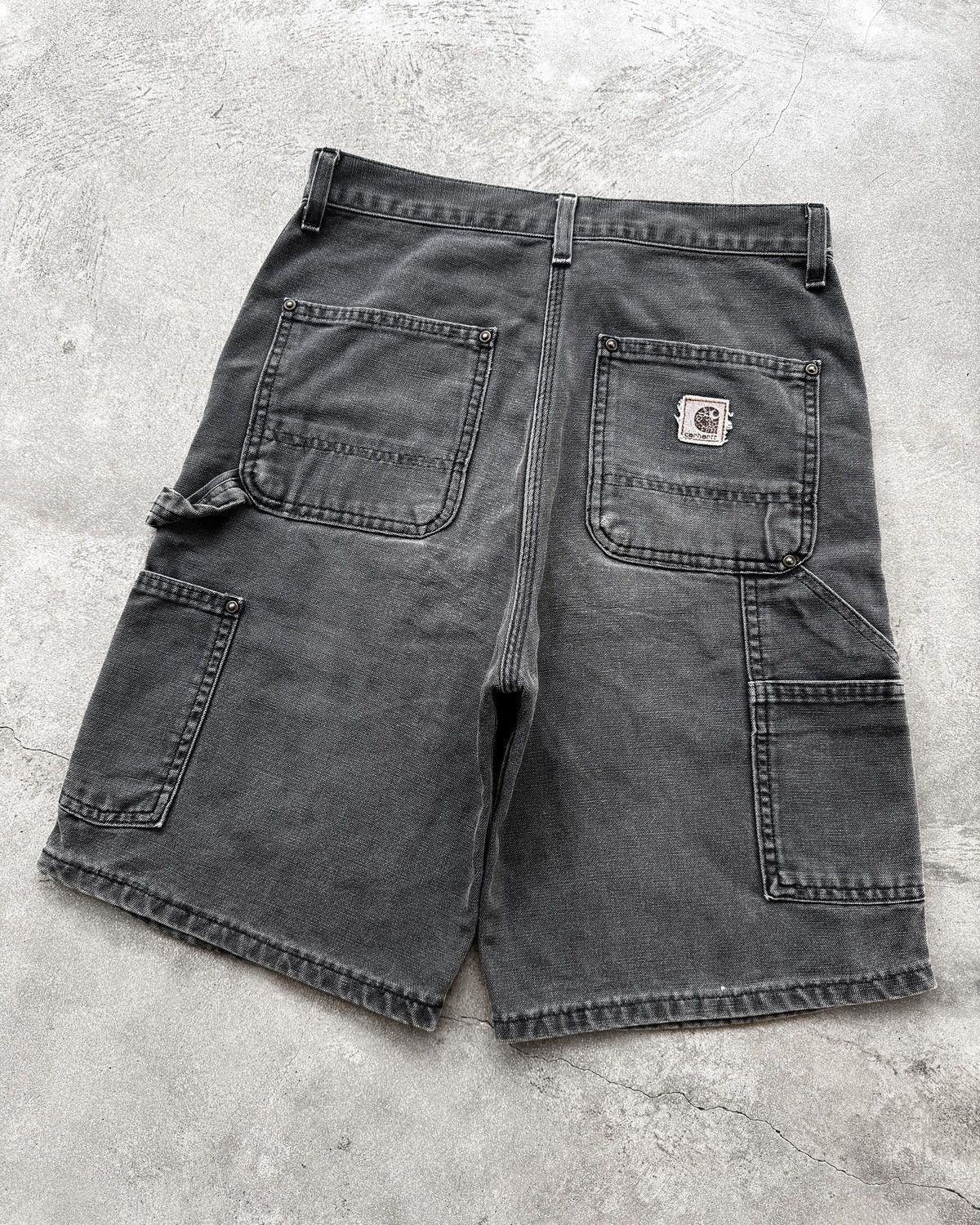 Carhartt Vintage Carhartt Double Knee Shorts B80 BLK Size US 30 / EU 46 - 5 Thumbnail