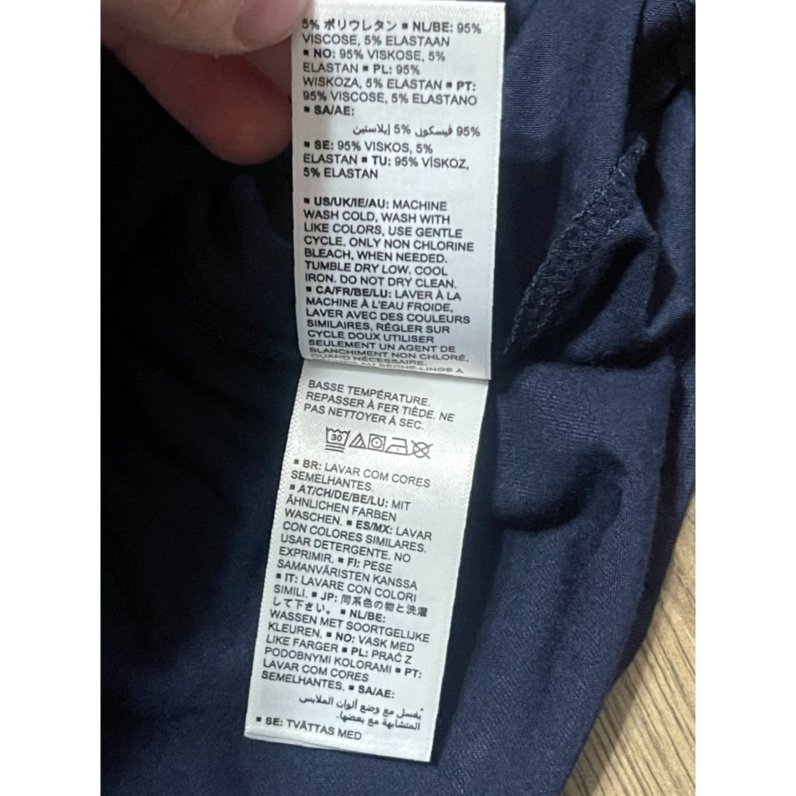 Essentials Amazon Essentials Dress Women's 2X Navy Sleeveless A-Line Short Pullover Casual Summer Spring Fall Blue Size XXL / US 16-18 / IT 52-54 - 7 Thumbnail
