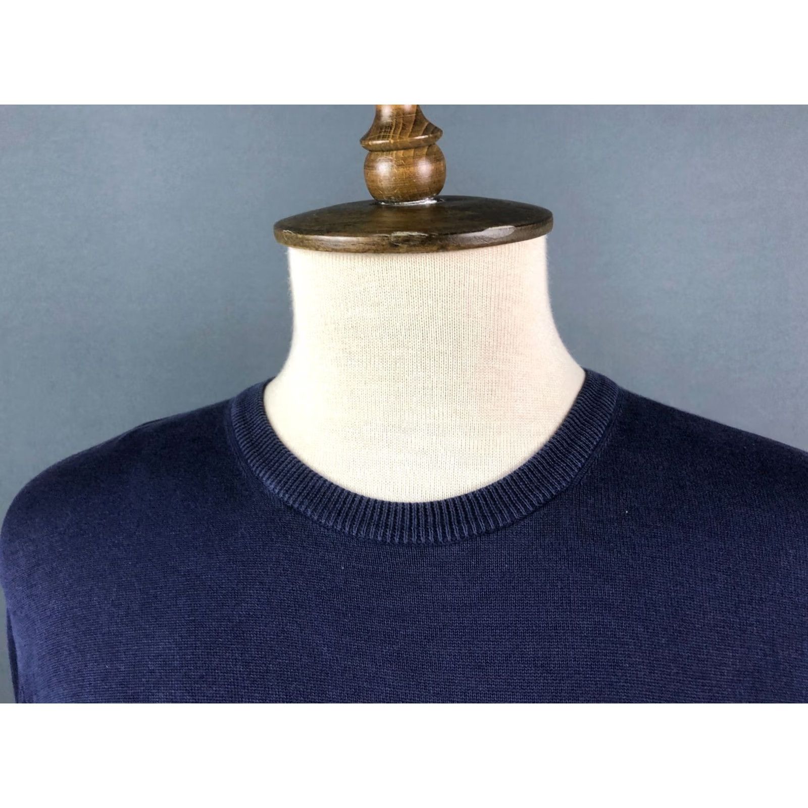 Lacoste Lacoste Sweater Men's Size 5 Cotton Dark Blue Crew Neck Pullover Size US S / EU 44-46 / 1 - 7 Thumbnail