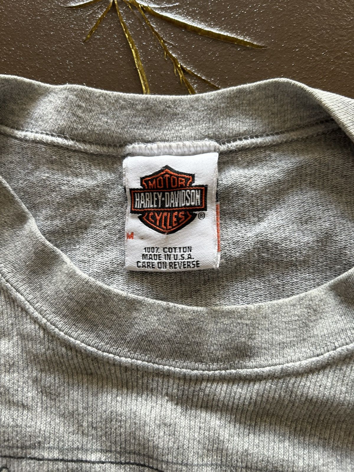 Harley Davidson Vintage Harley Davidson Cotton Cutoff Tank Top Size US M / EU 48-50 / 2 - 5 Thumbnail
